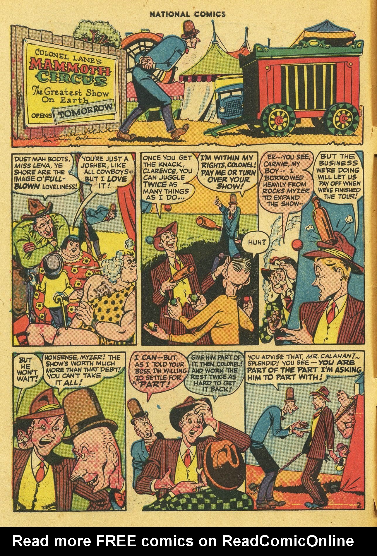 Read online National Comics comic -  Issue #50 - 4