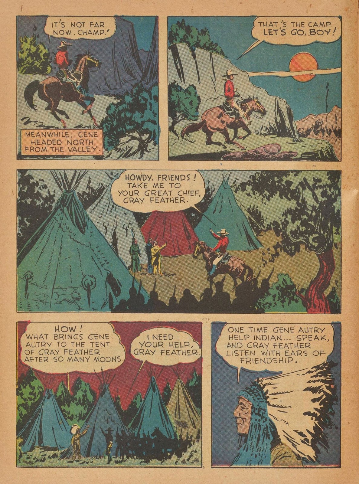Gene Autry Comics issue 9 - Page 48