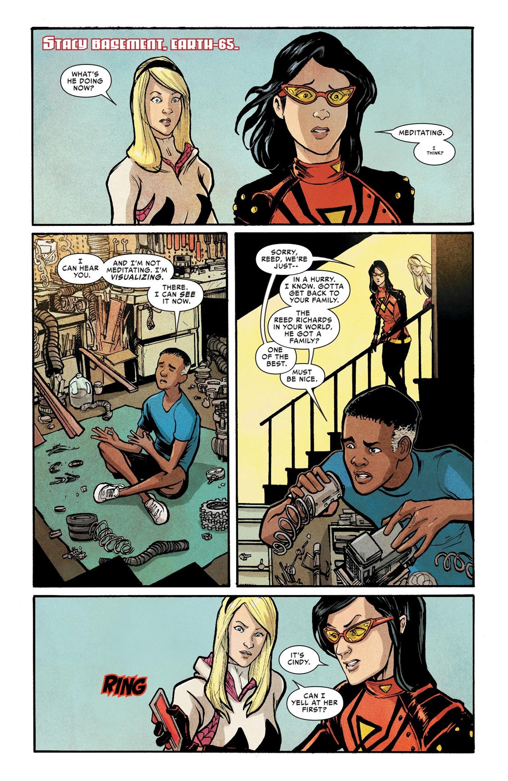 Spider-Gwen: Ghost-Spider - Edge of Spider-Verse (Modern Era Epic Collection) chapter 4 page 21