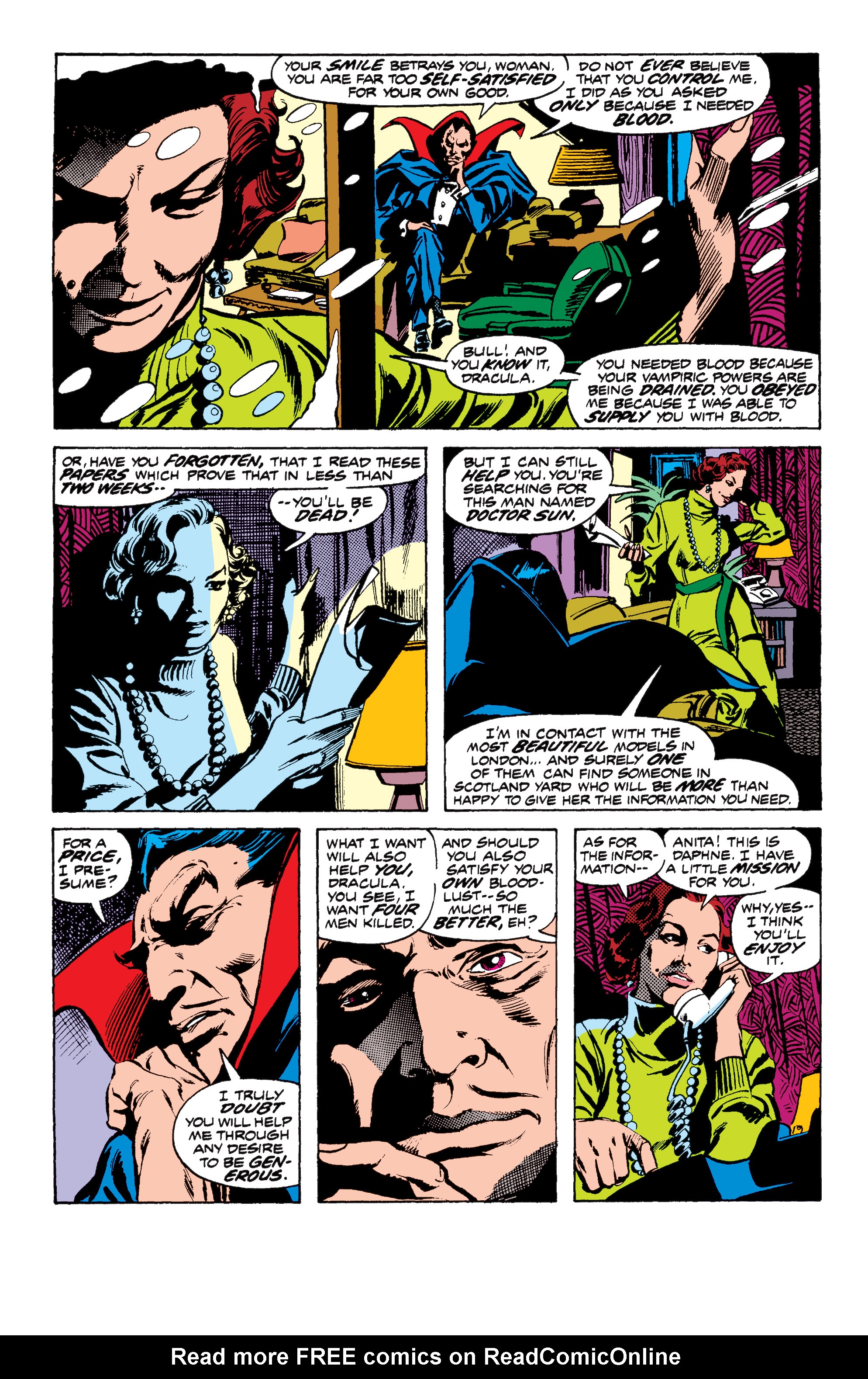 Read online Tomb of Dracula (1972) comic -  Issue # _The Complete Collection 3 (Part 3) - 21