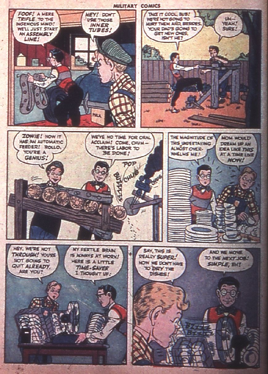 Read online Military Comics comic -  Issue #43 - 54
