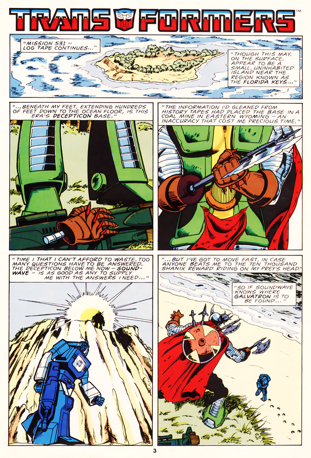 Read online The Transformers (UK) comic -  Issue #117 - 3