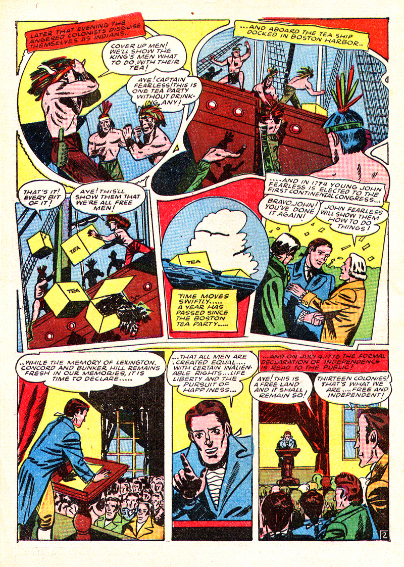 Read online Captain Fearless comic -  Issue #1 - 4