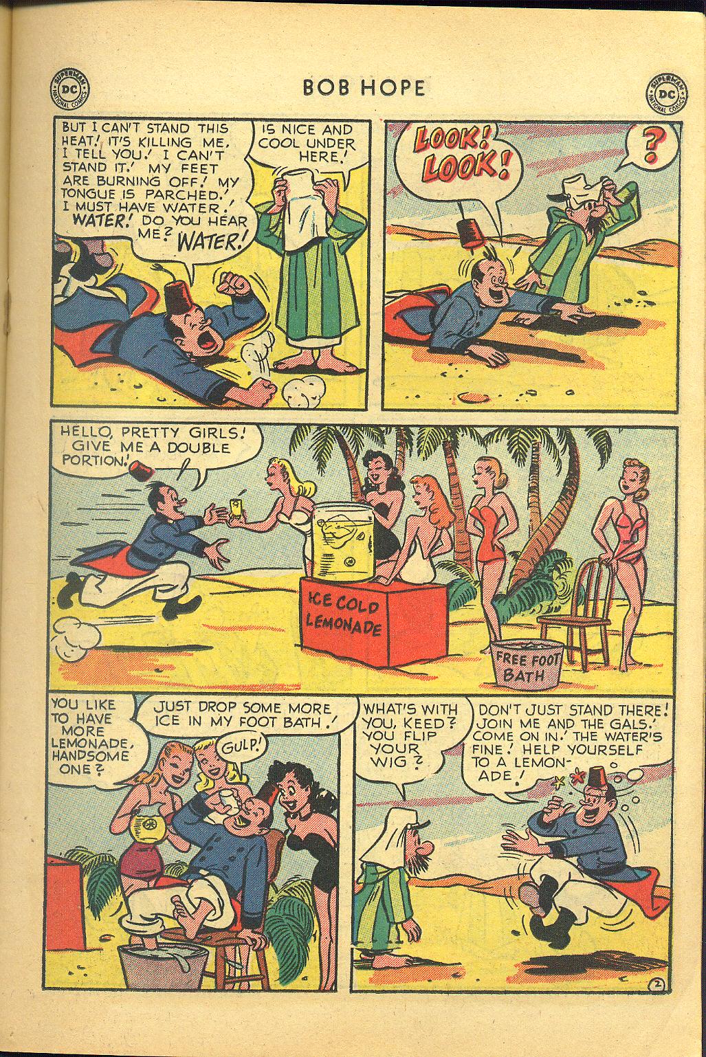 Read online The Adventures of Bob Hope comic -  Issue #10 - 15