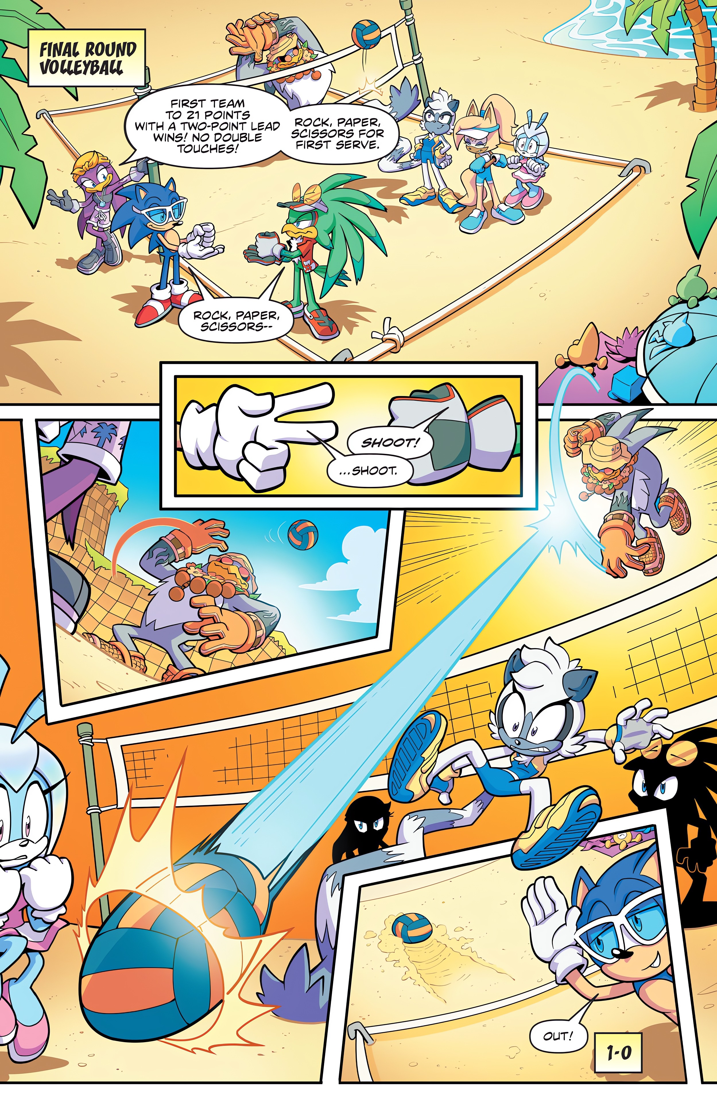 Read online IDW Endless Summer Sonic the Hedgehog comic -  Issue # Full - 14