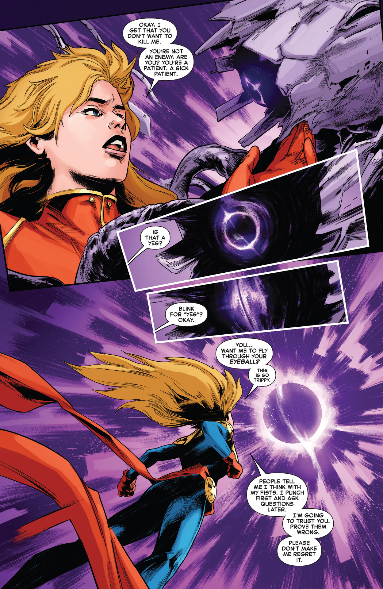 Read online Captain Marvel: Dark Tempest comic -  Issue #3 - 5