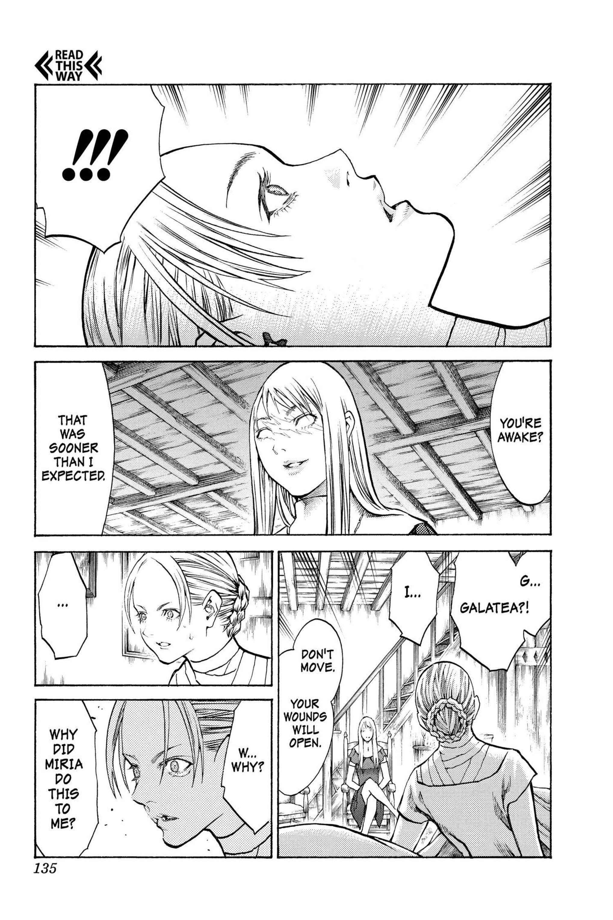 Read online Claymore comic -  Issue #19 - 121