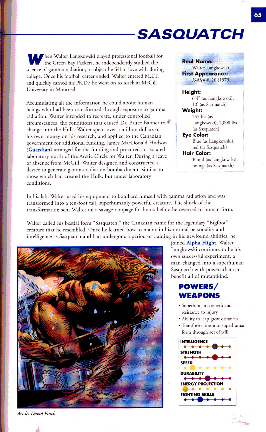 Read online Marvel Encyclopedia comic -  Issue # TPB 2 - 67