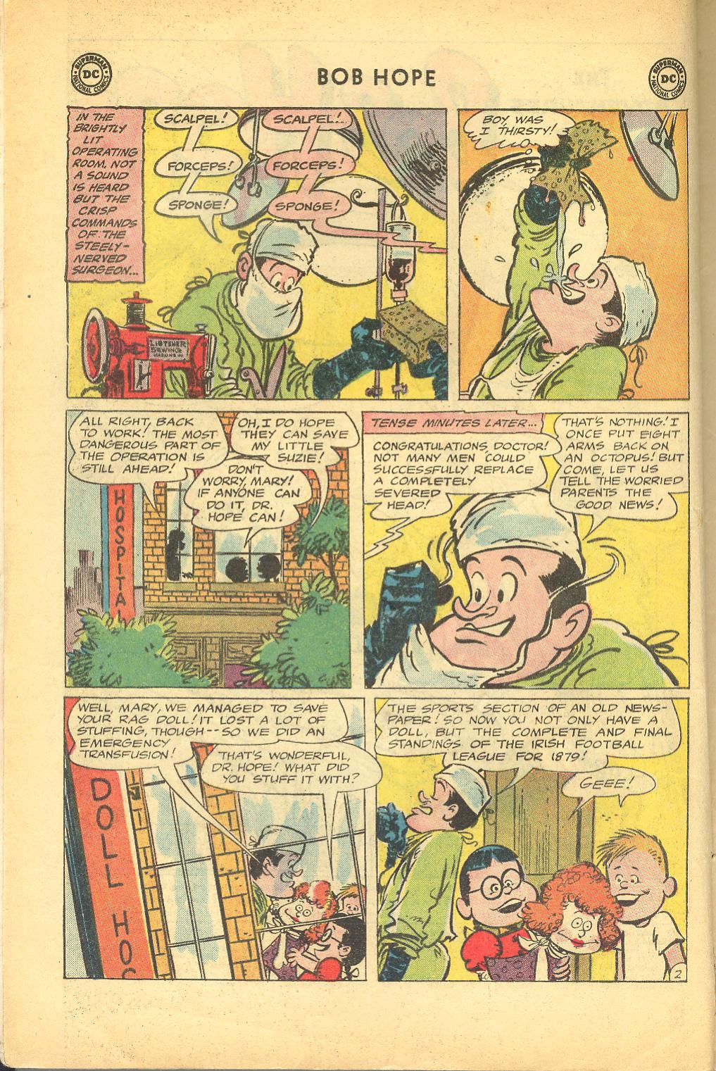 Read online The Adventures of Bob Hope comic -  Issue #91 - 4