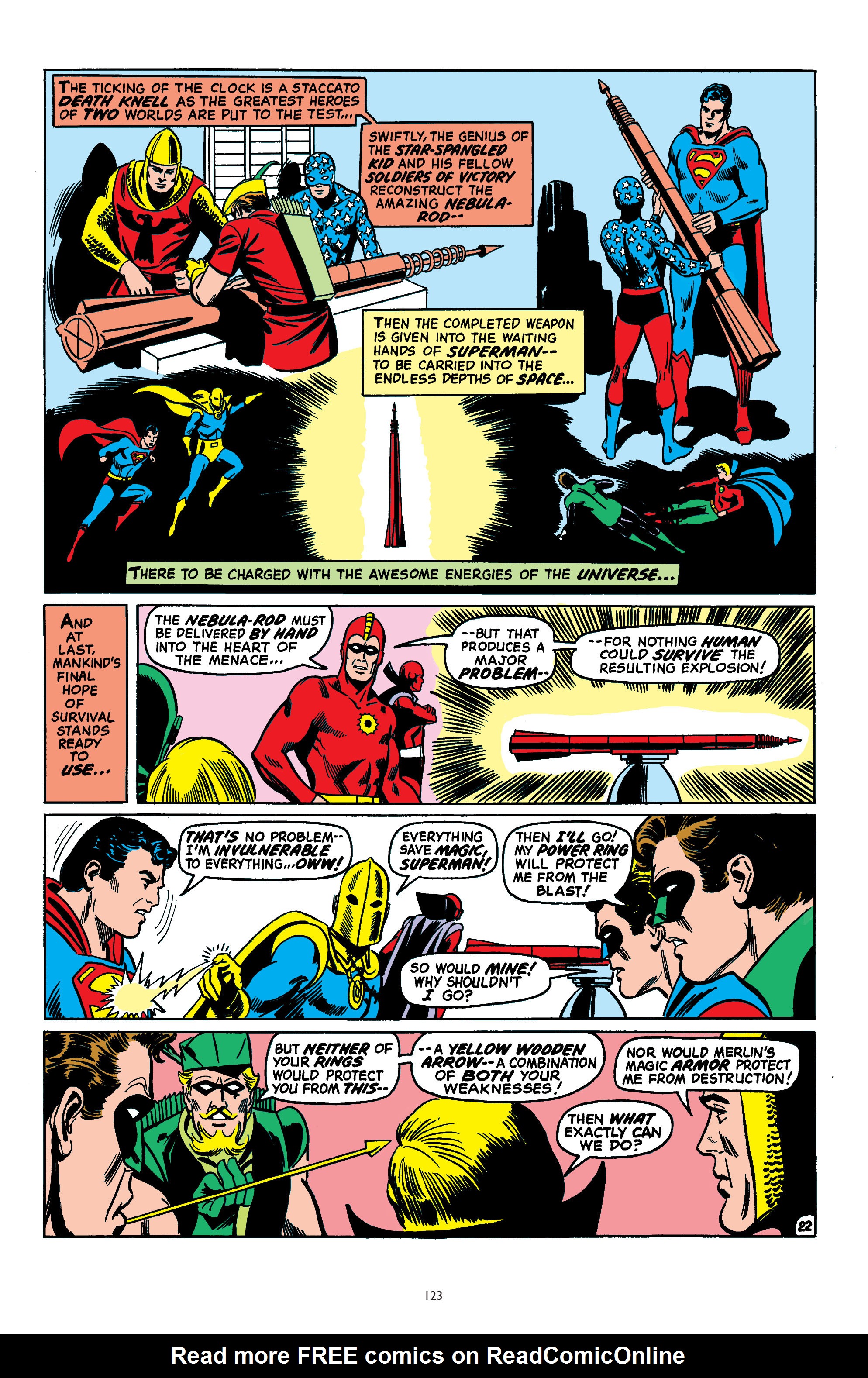 Read online Crisis on Multiple Earths comic -  Issue # TPB 3 - 124