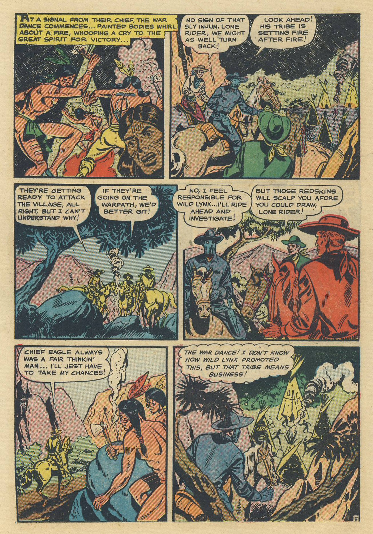 Read online Swift Arrow (1954) comic -  Issue #5 - 16