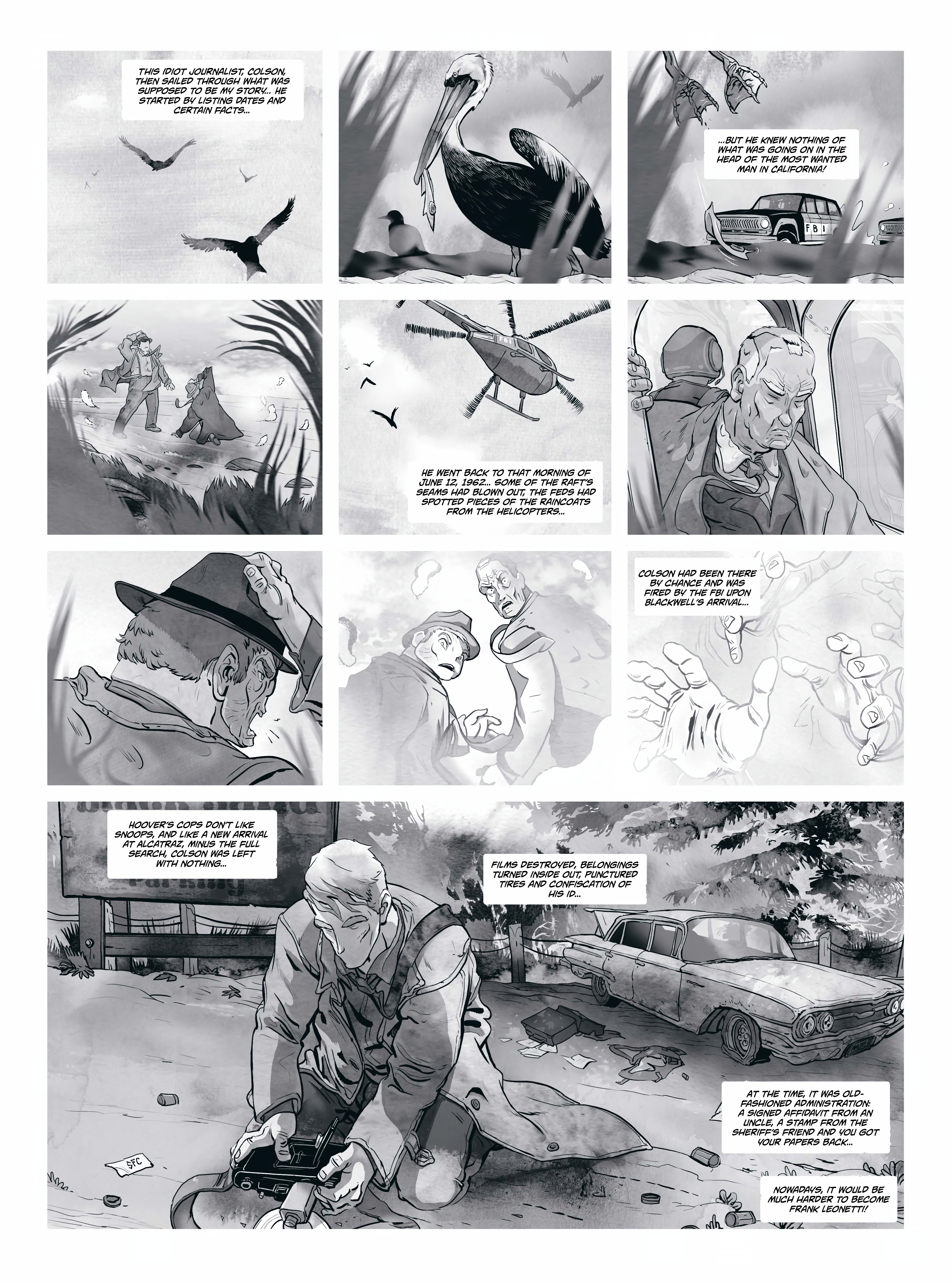 Read online Frank Lee: After Alcatraz comic -  Issue # TPB - 99