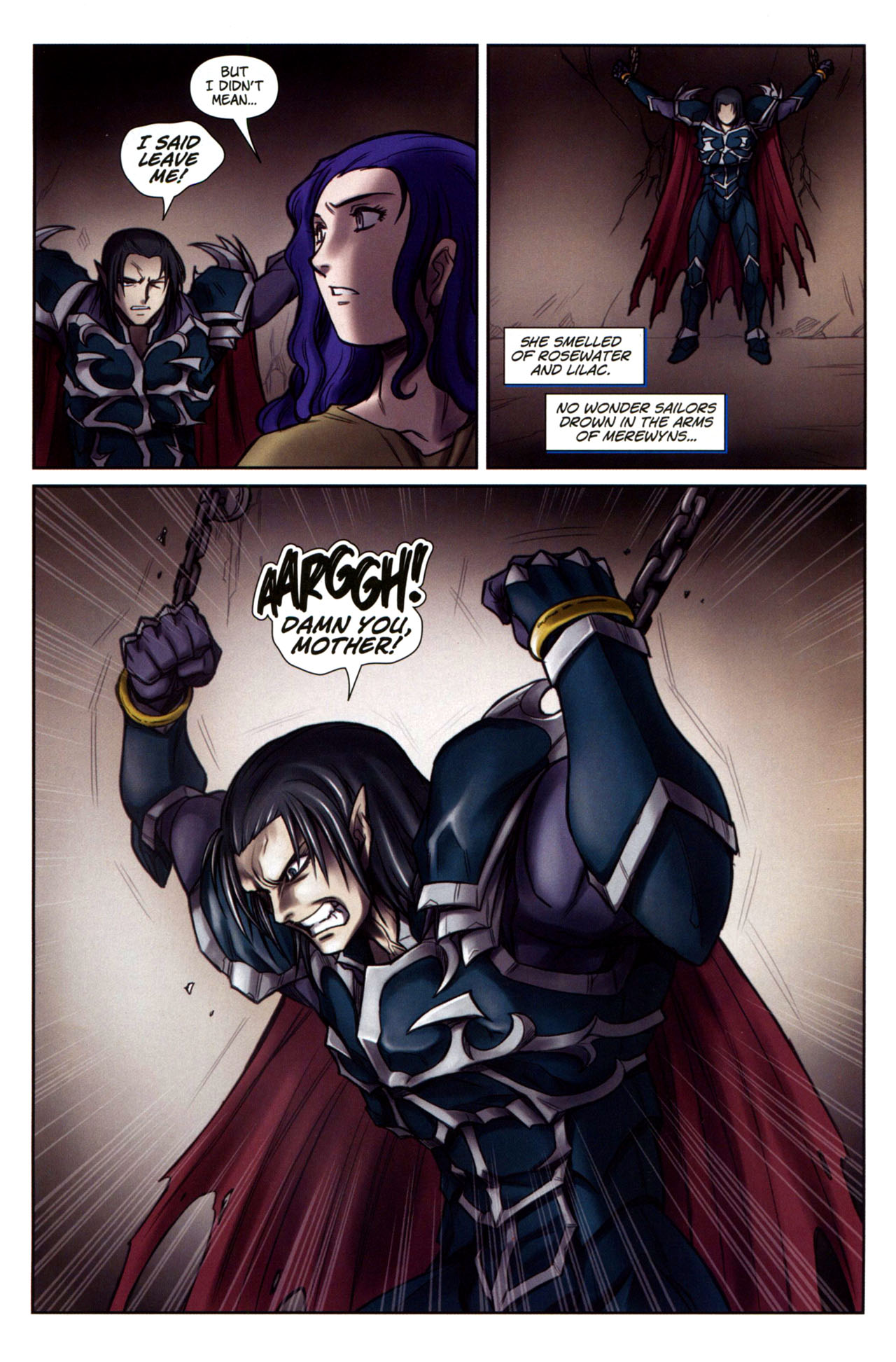 Read online Lords of Avalon: Knight of Darkness comic -  Issue #2 - 12