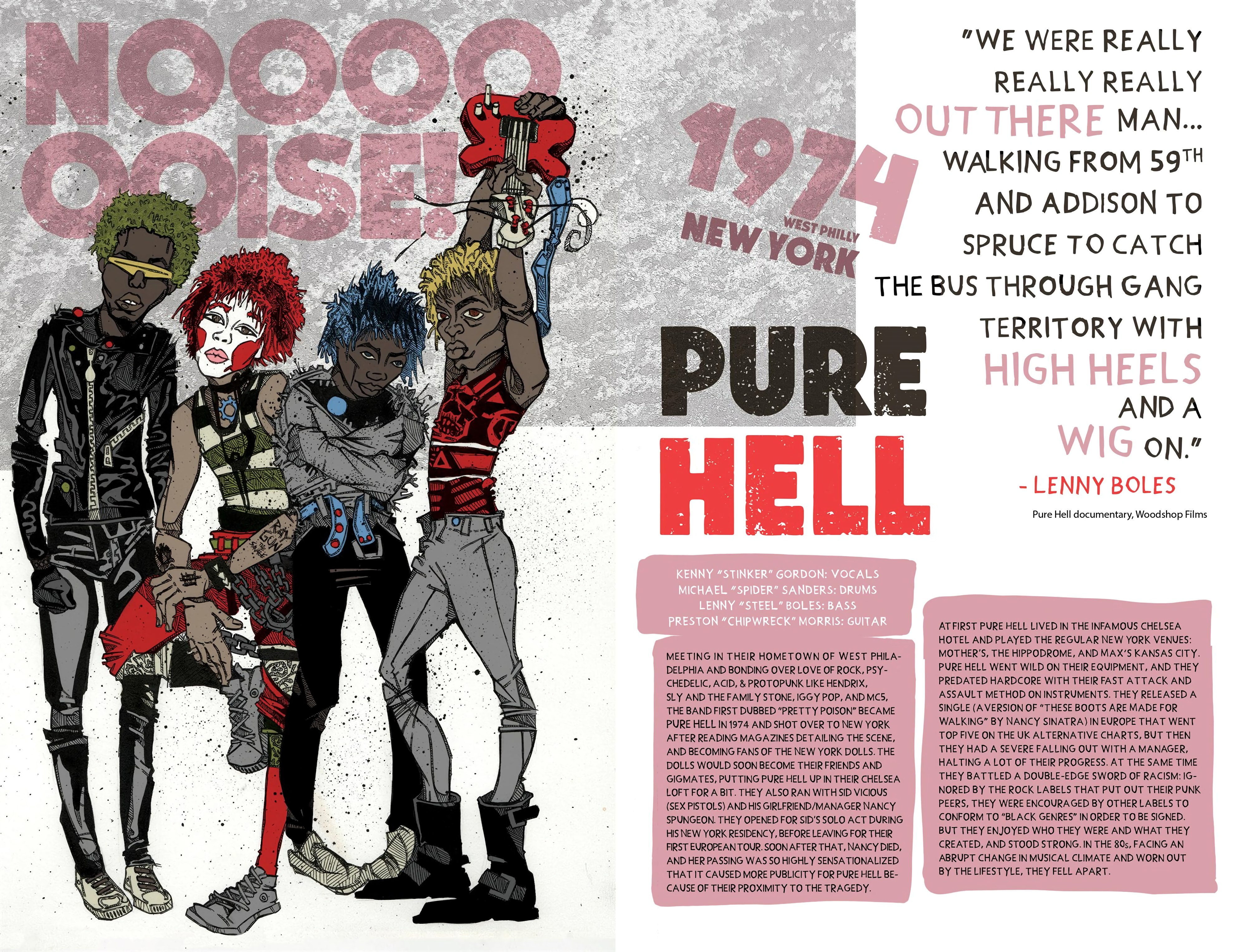 Read online The Secret History of Black Punk: Record Zero comic -  Issue # Full - 7