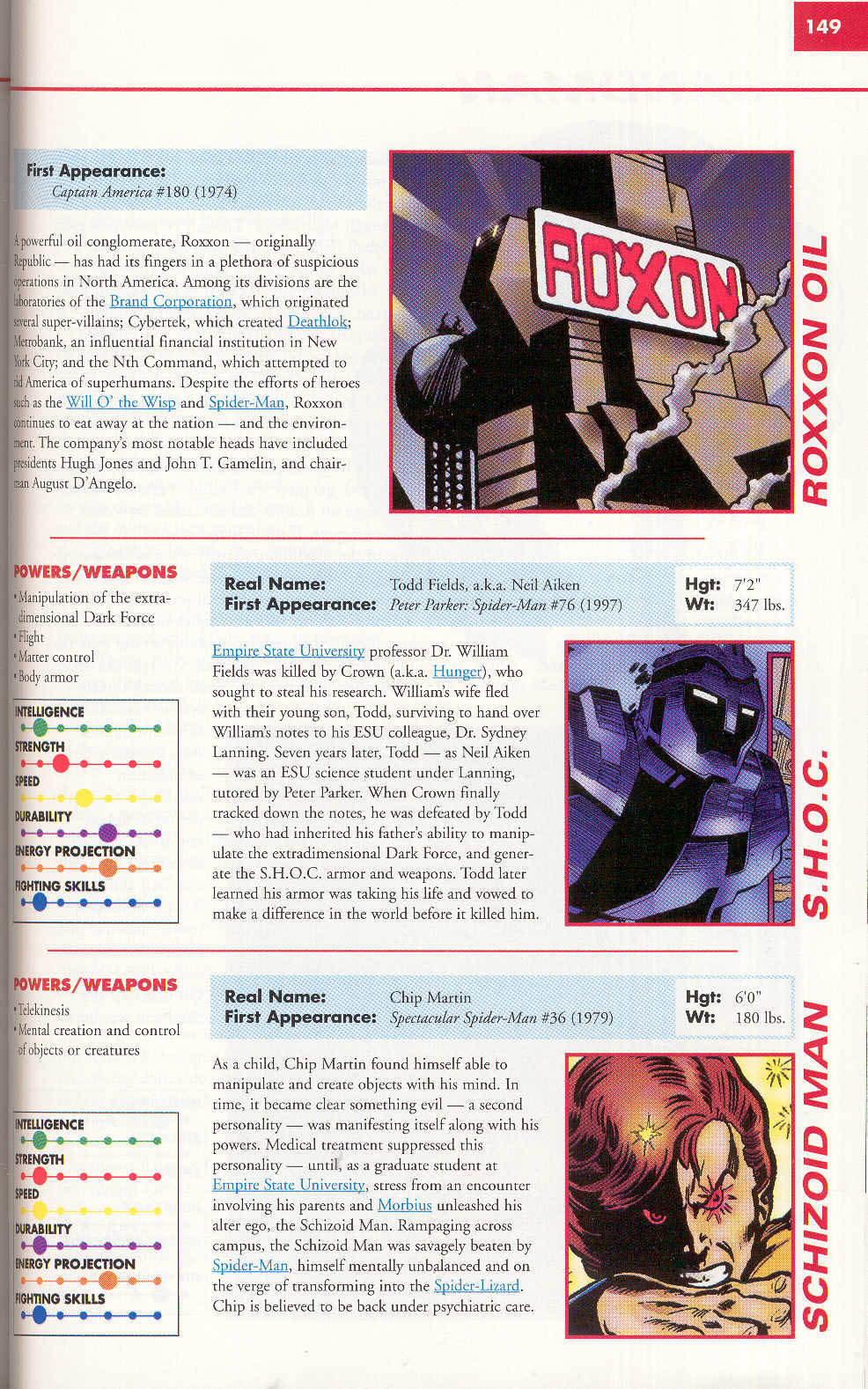 Read online Marvel Encyclopedia comic -  Issue # TPB 4 - 148