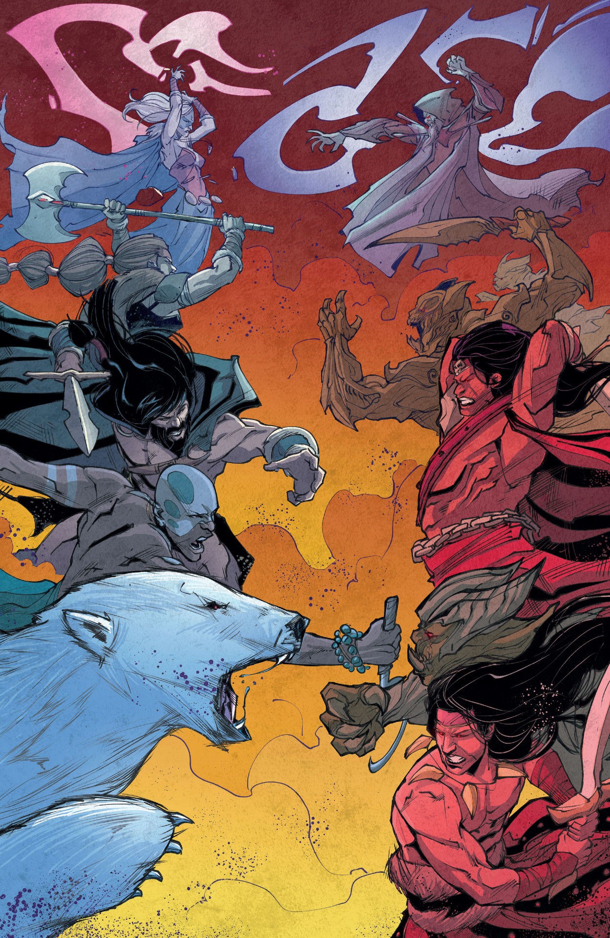 Read online The Mighty Barbarians comic -  Issue #4 - 9