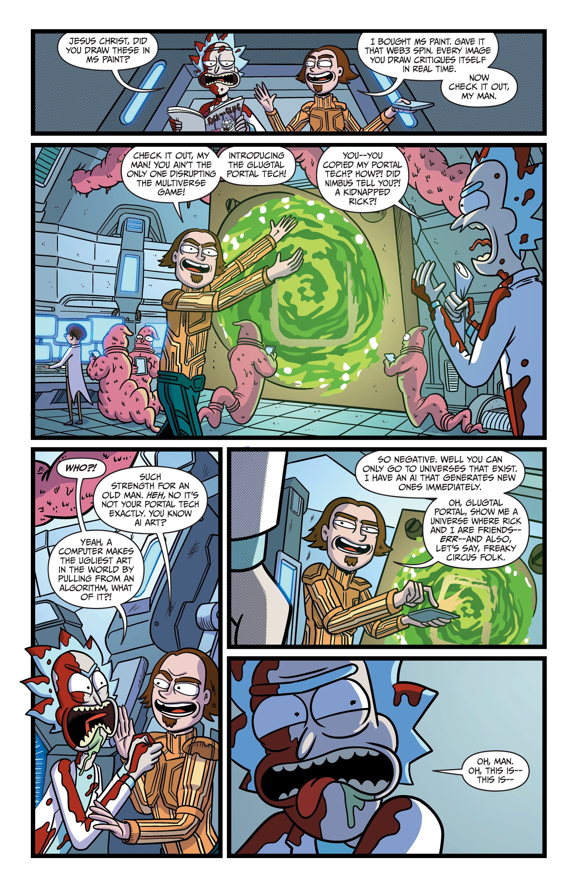 Read online Rick and Morty (2023) comic -  Issue #4 - 21