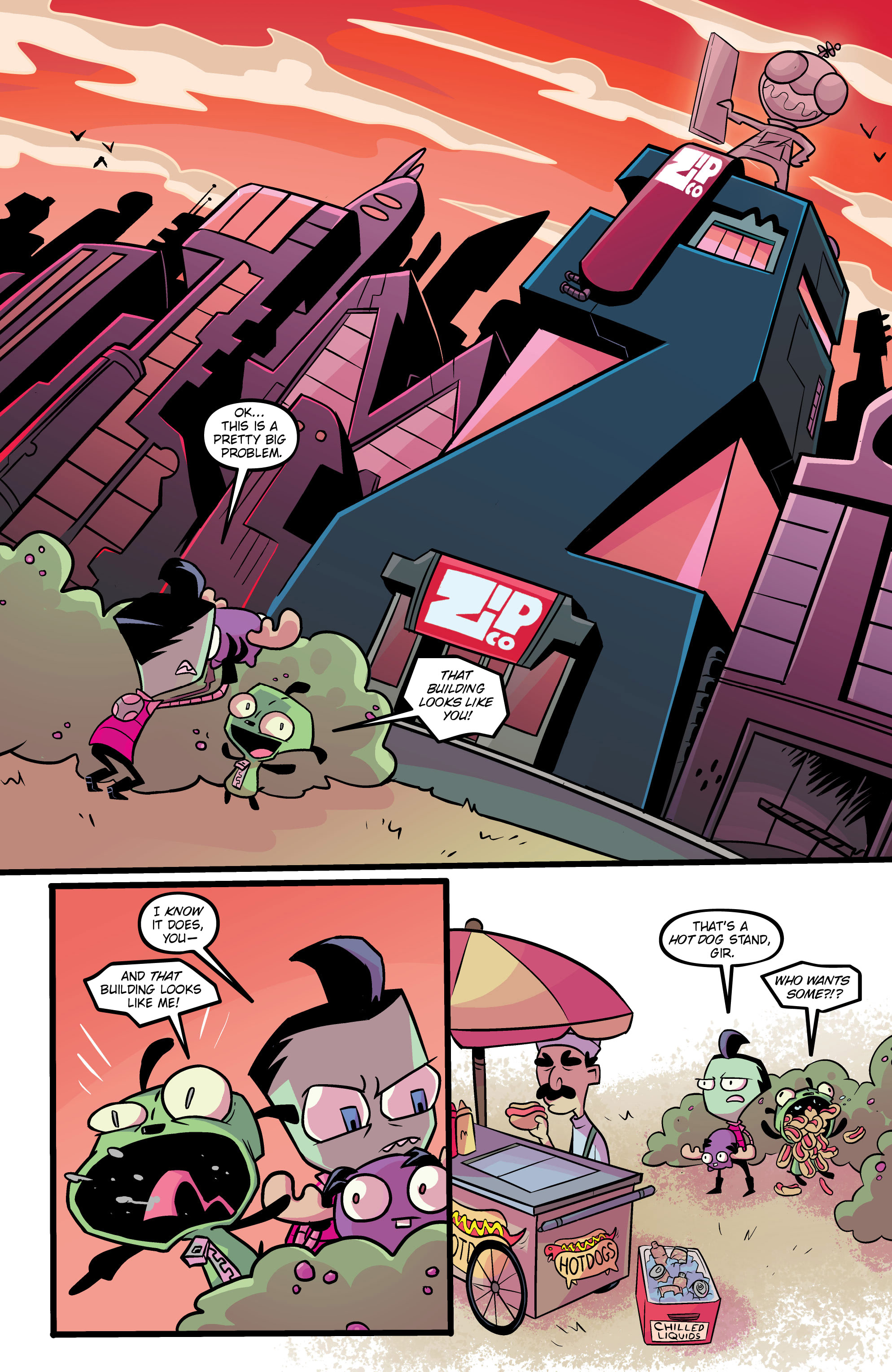 Read online Invader Zim Quarterly comic -  Issue #4 - 17