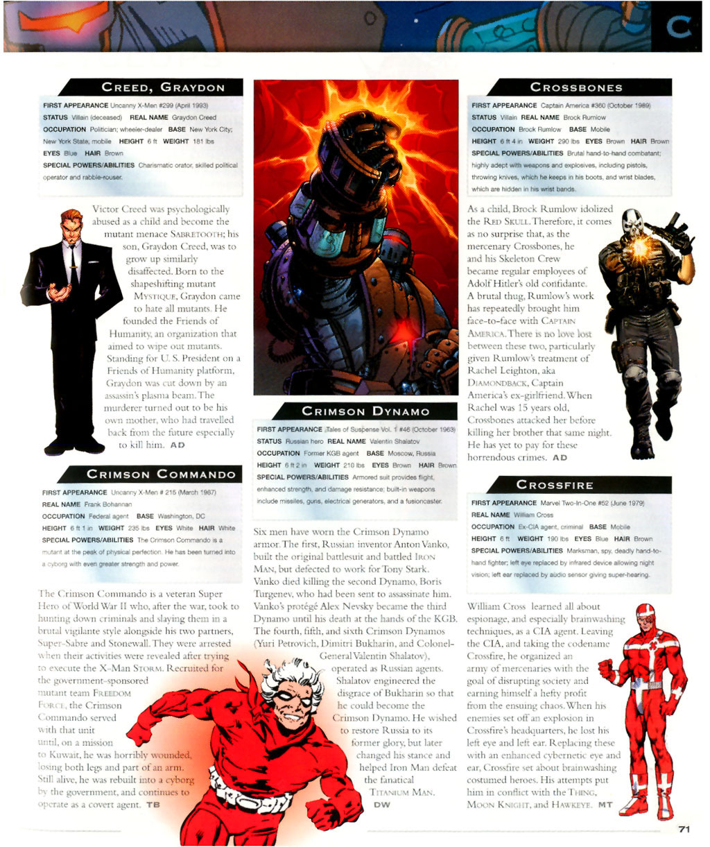 Read online The Marvel Encyclopedia comic -  Issue # TPB - 73