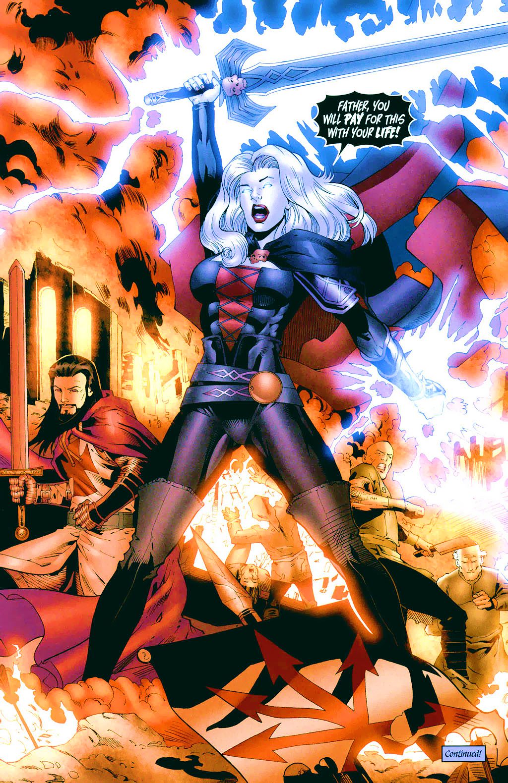 Read online Brian Pulido's Medieval Lady Death:  War of the Winds comic -  Issue #1 - 24