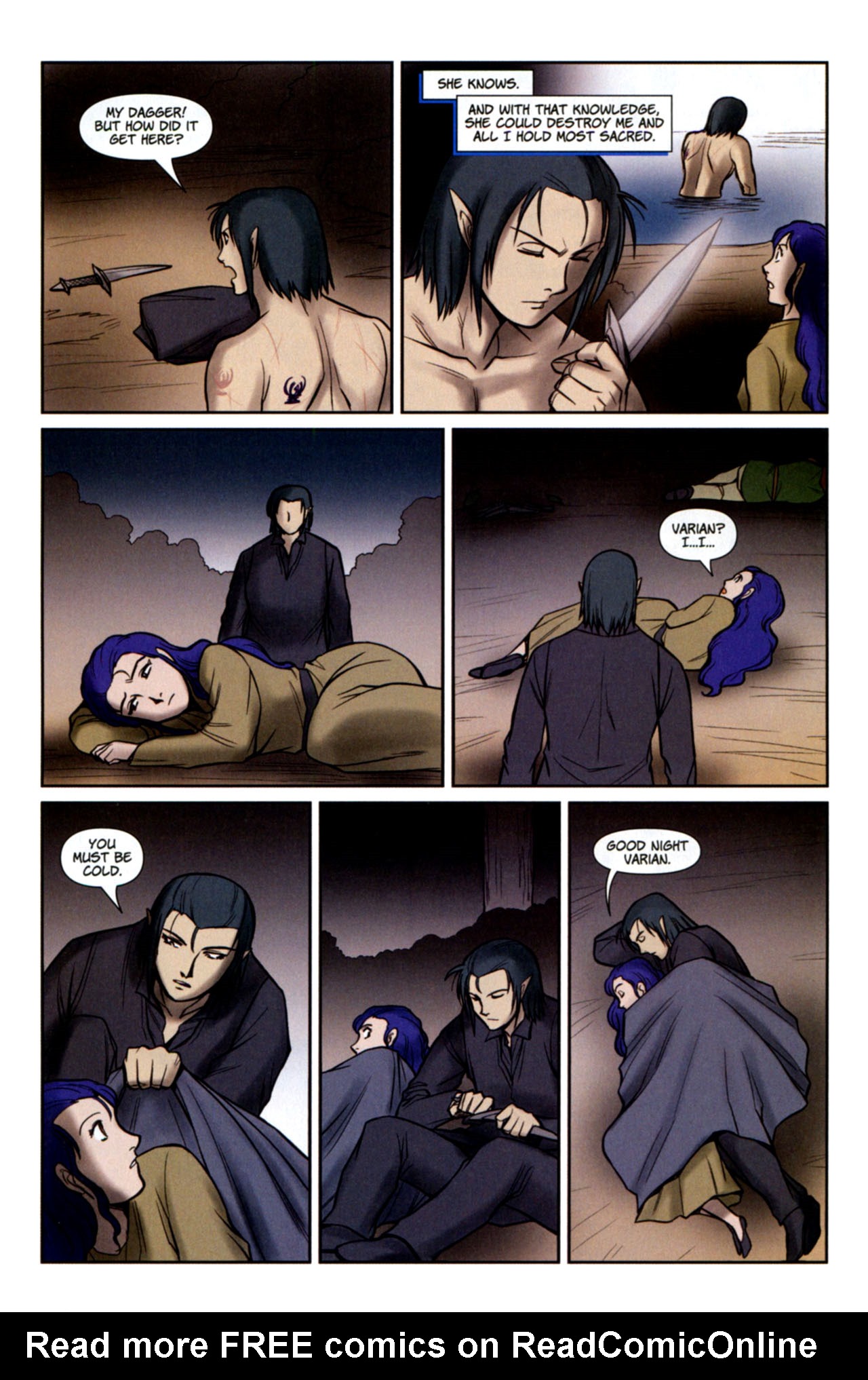 Read online Lords of Avalon: Knight of Darkness comic -  Issue #4 - 23