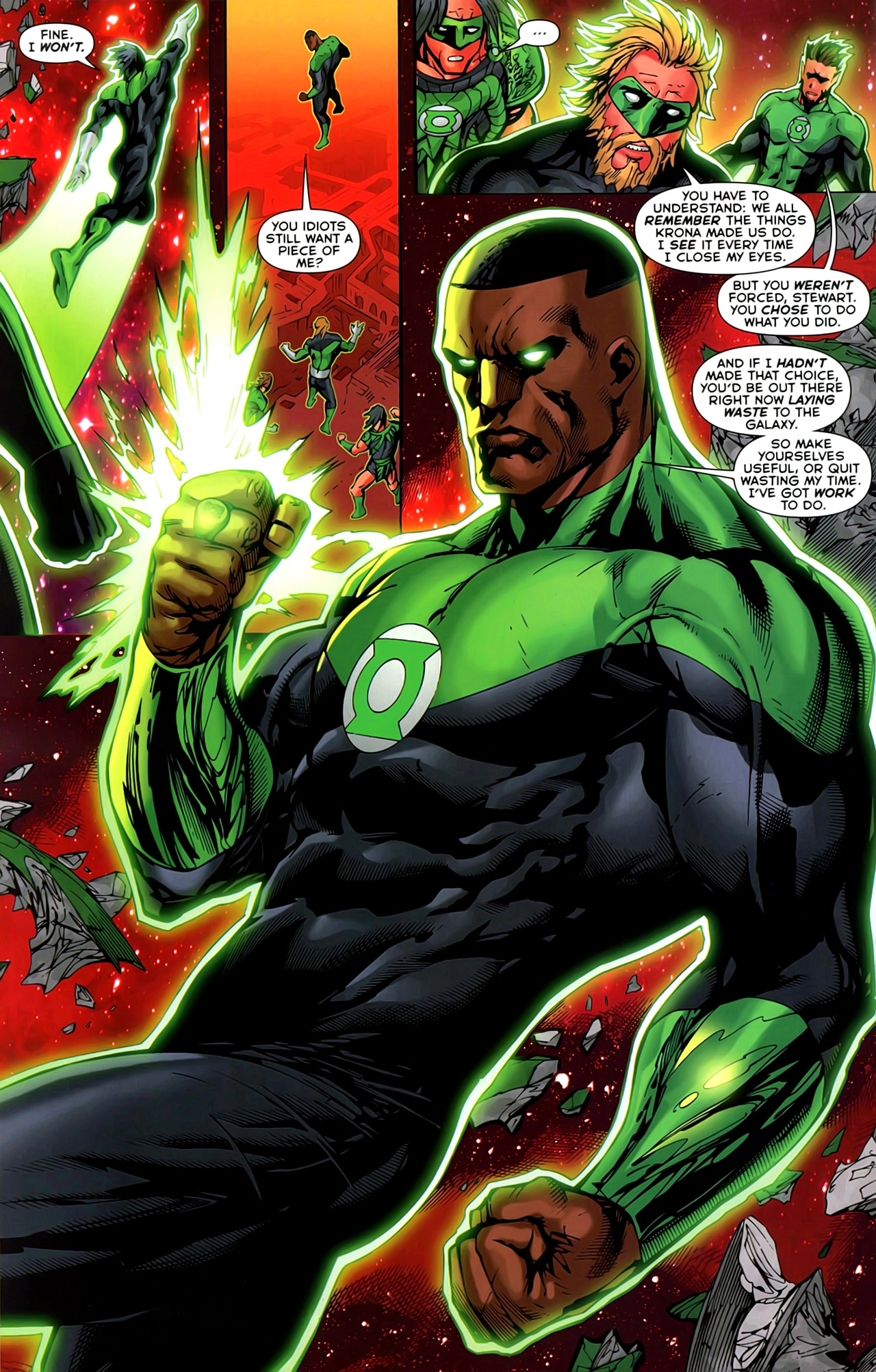 Read online War of the Green Lanterns: Aftermath (2011) comic -  Issue #1 - 40