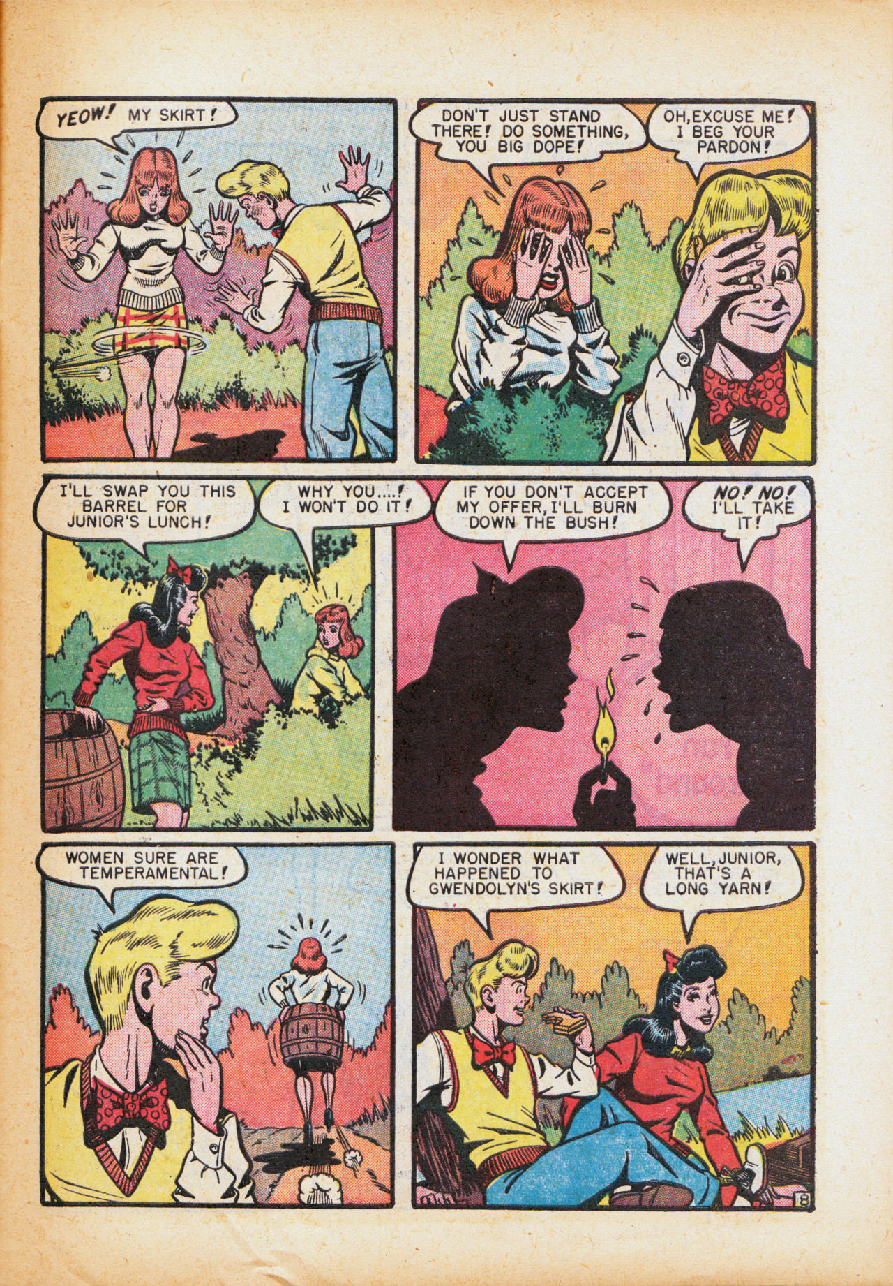 Read online Junior (1947) comic -  Issue #9 - 27