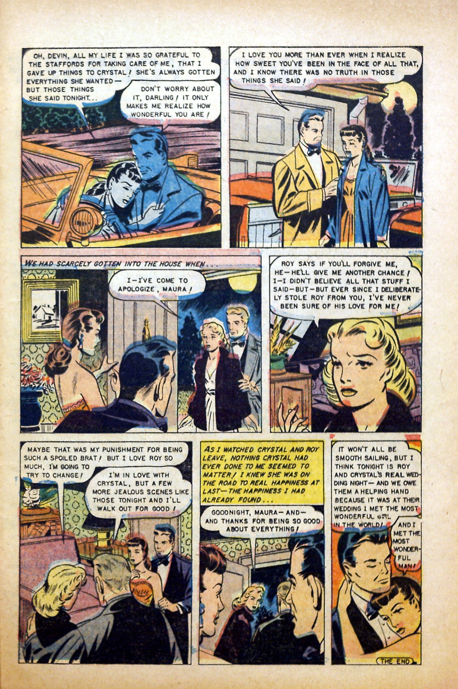 Read online Glamorous Romances comic -  Issue #82 - 25