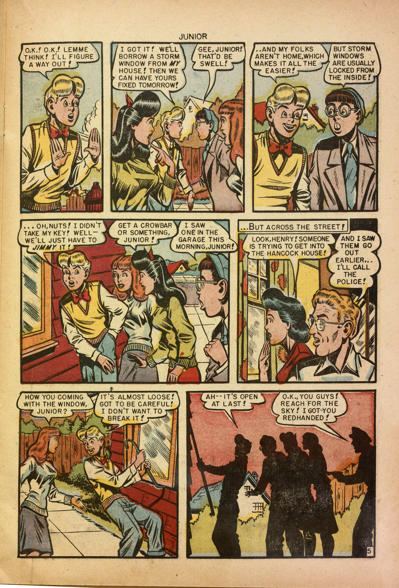 Read online Junior (1947) comic -  Issue #12 - 15