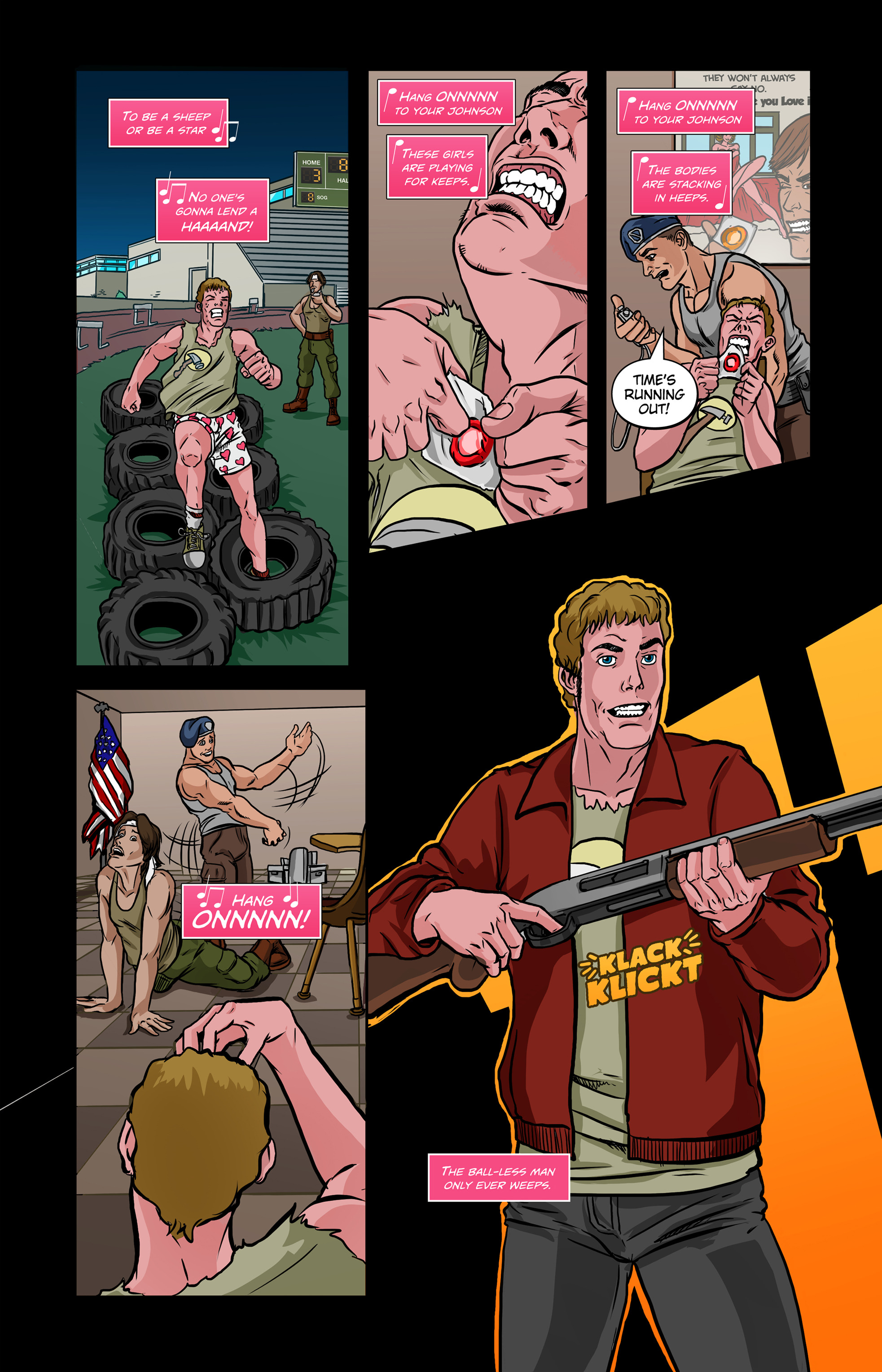 Read online Lesbian Zombies from Outer Space comic -  Issue #6 - 21