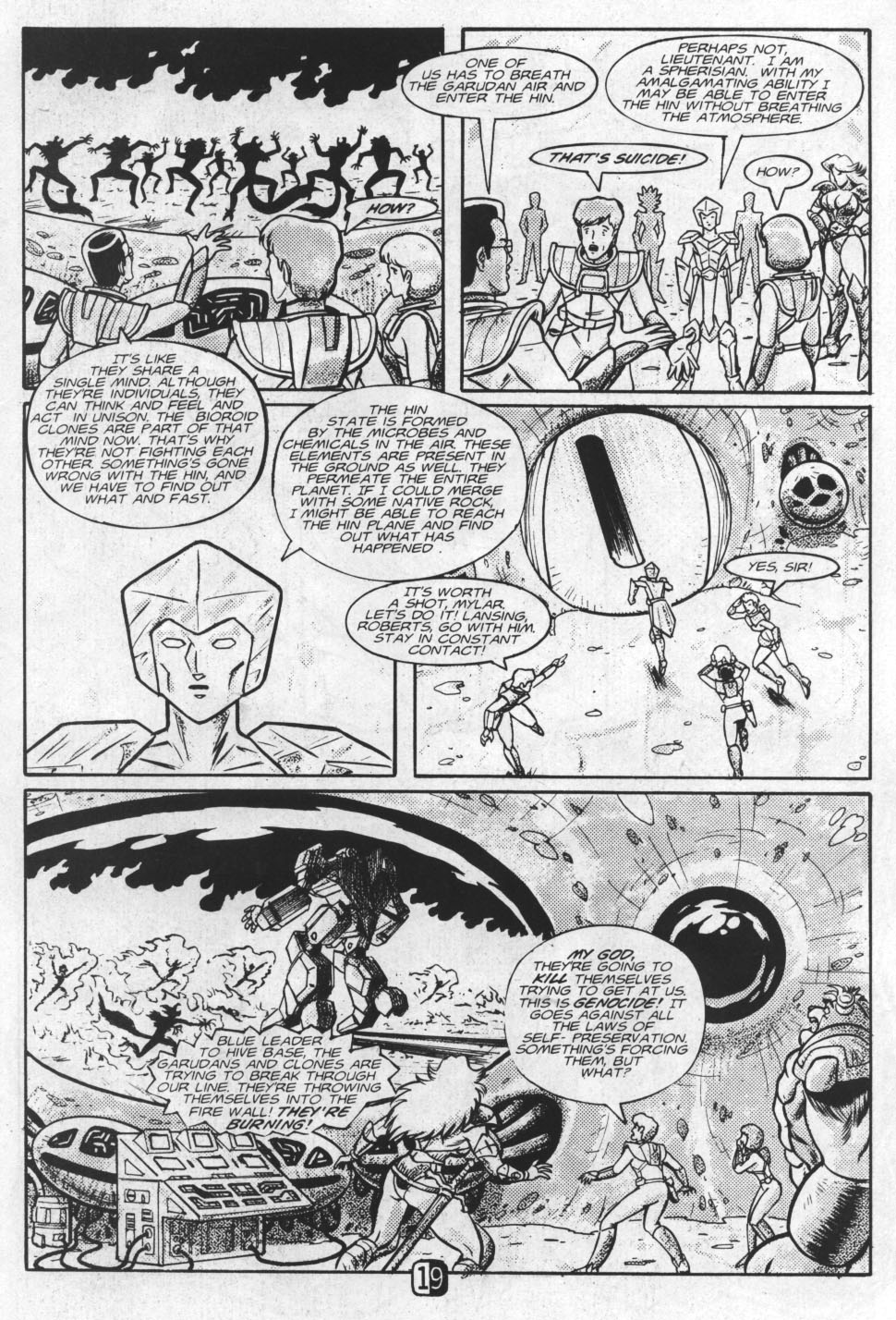 Read online Worlds of Robotech: Feral World: Nightmare on Garuda comic -  Issue # Full - 21