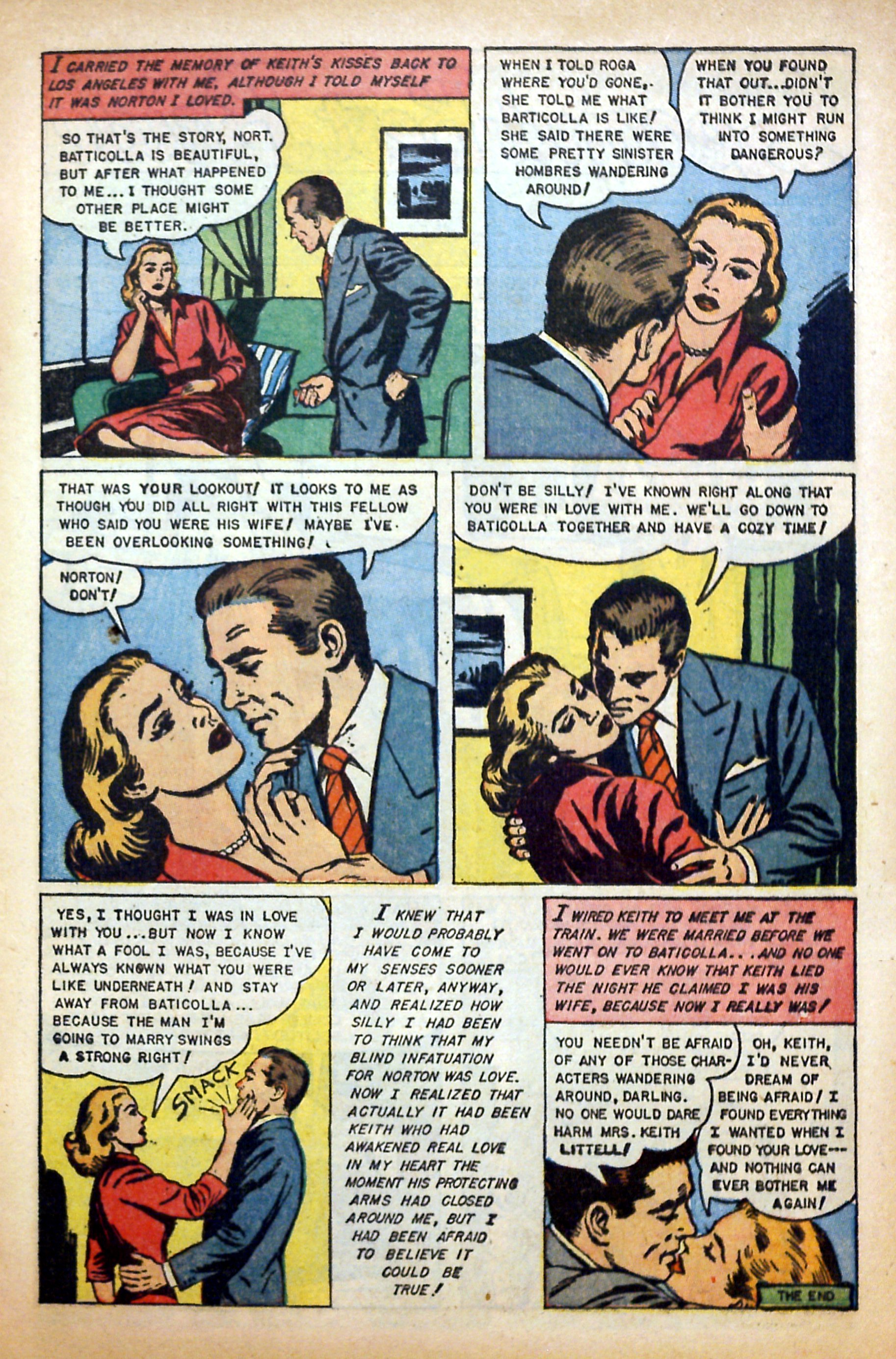 Read online Glamorous Romances comic -  Issue #74 - 9