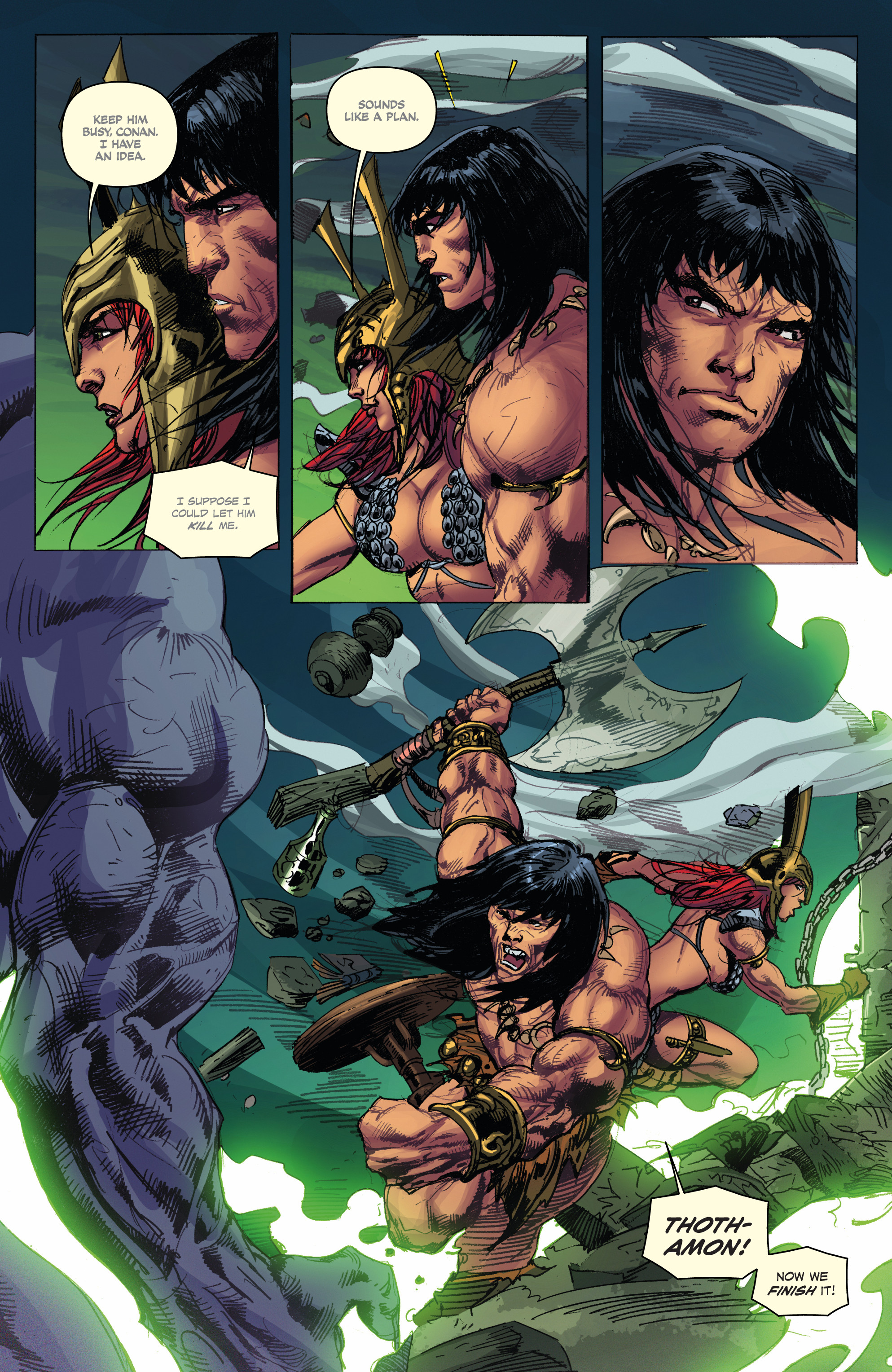 Read online Red Sonja/Conan comic -  Issue # _TPB - 90