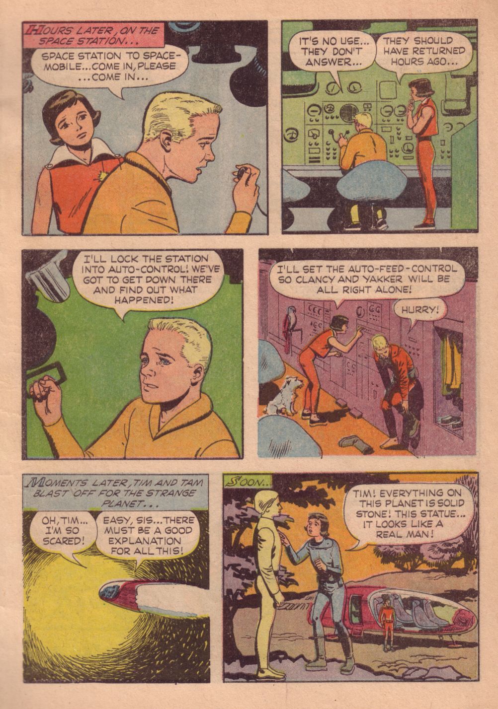 Read online Space Family Robinson comic -  Issue #7 - 7
