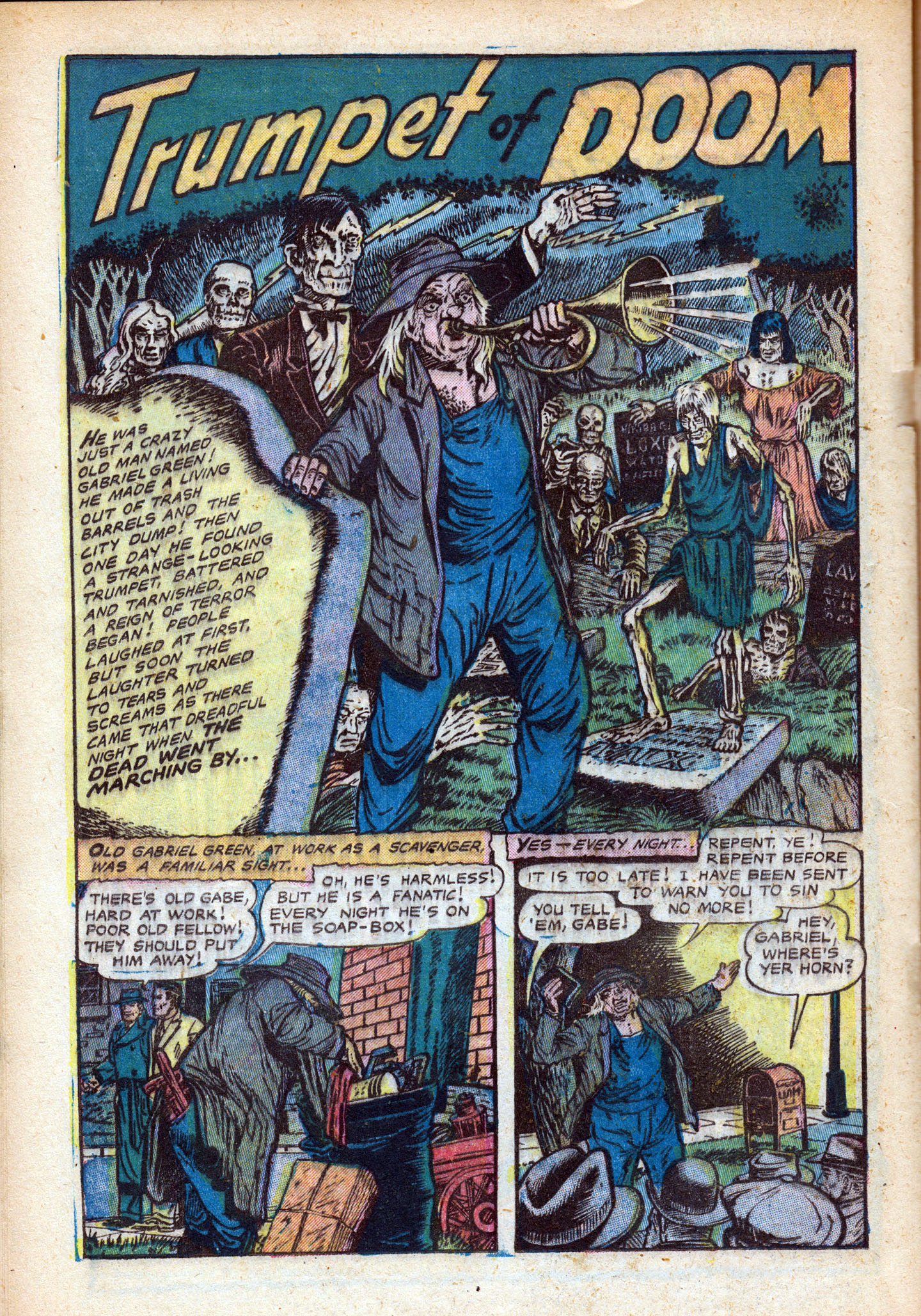 Read online Haunted Thrills comic -  Issue #14 - 20