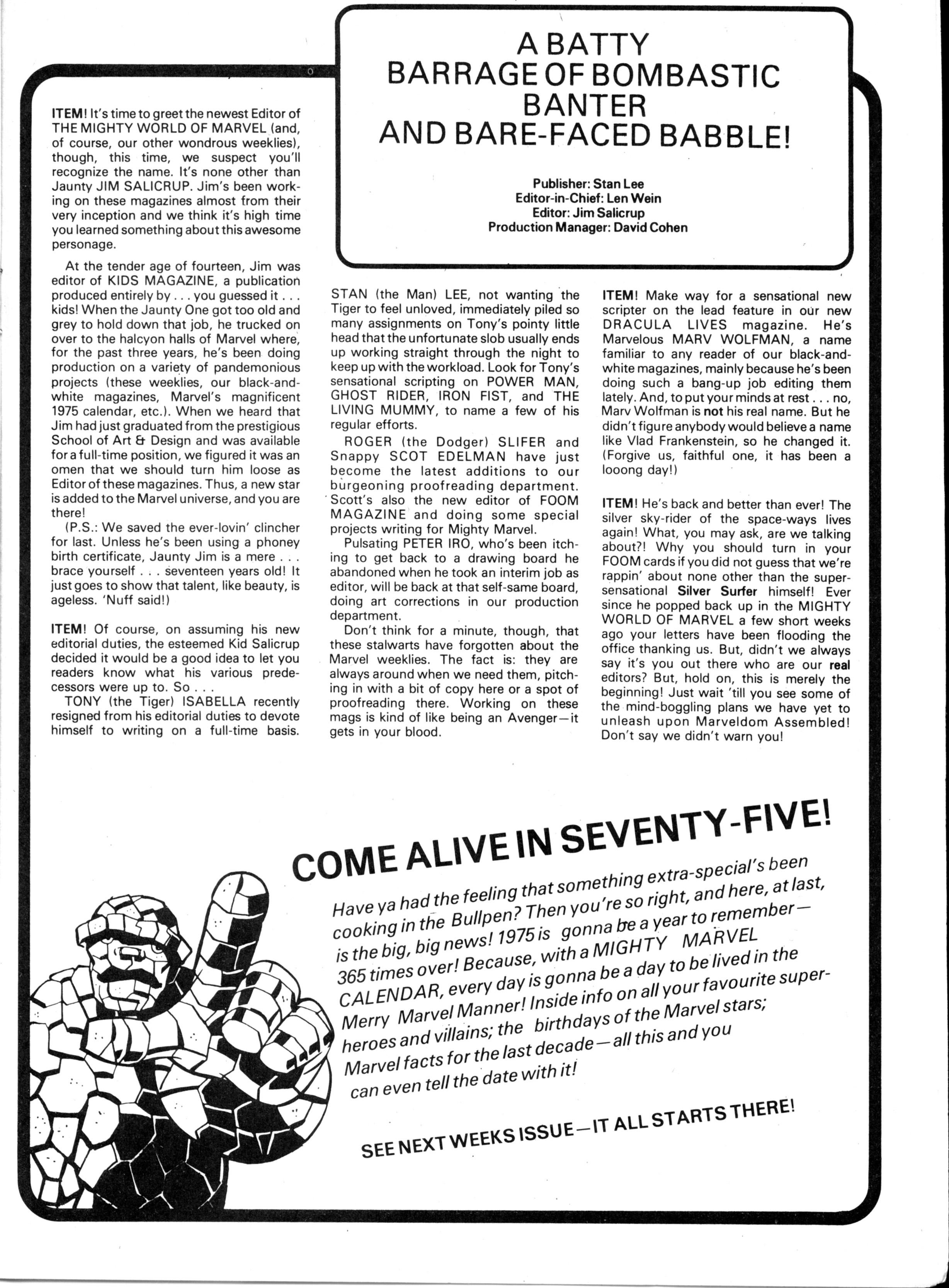 Read online Dracula Lives (1974) comic -  Issue #10 - 23