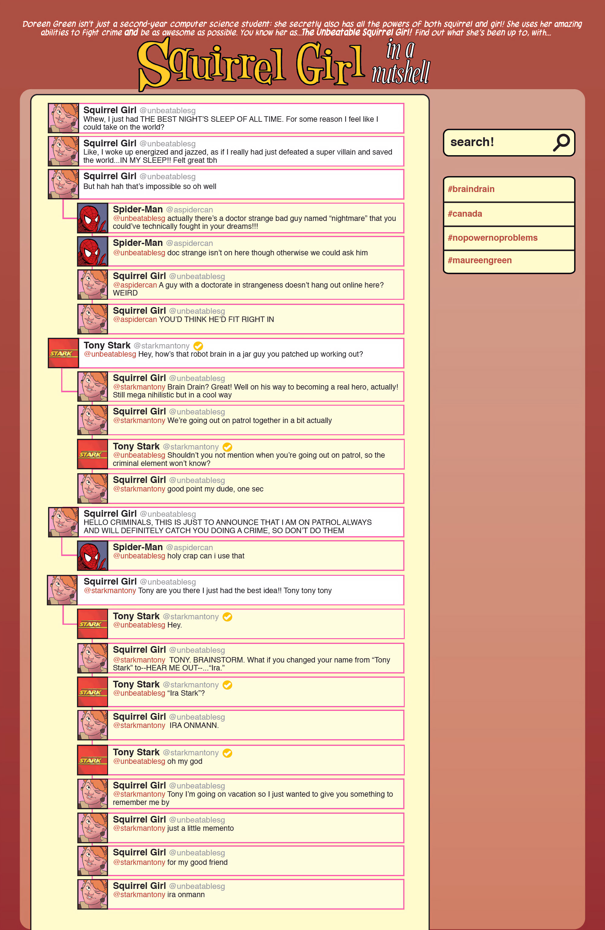 Read online The Unbeatable Squirrel Girl Omnibus comic -  Issue # TPB (Part 7) - 14