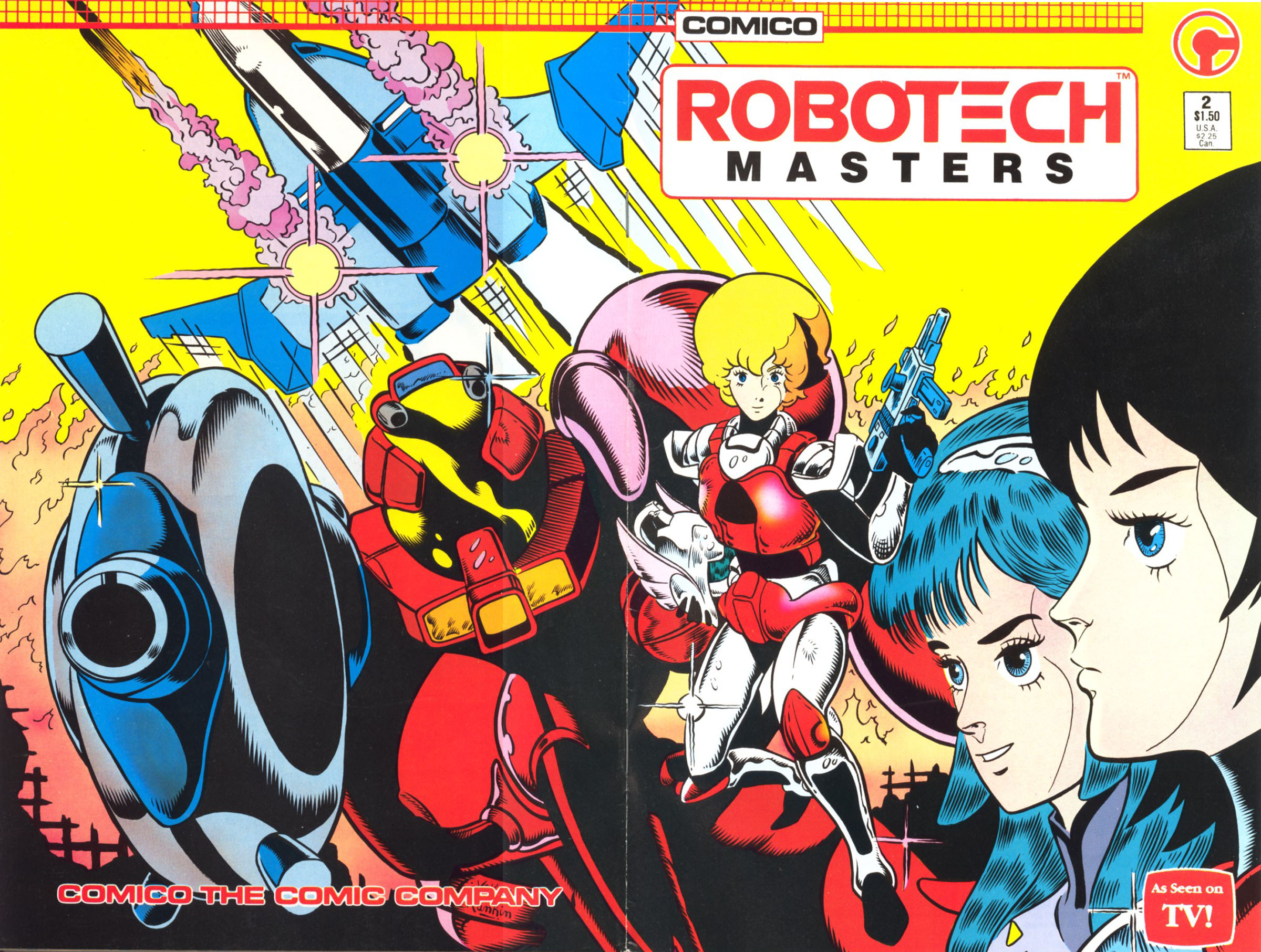 Read online Robotech Masters comic -  Issue #2 - 1