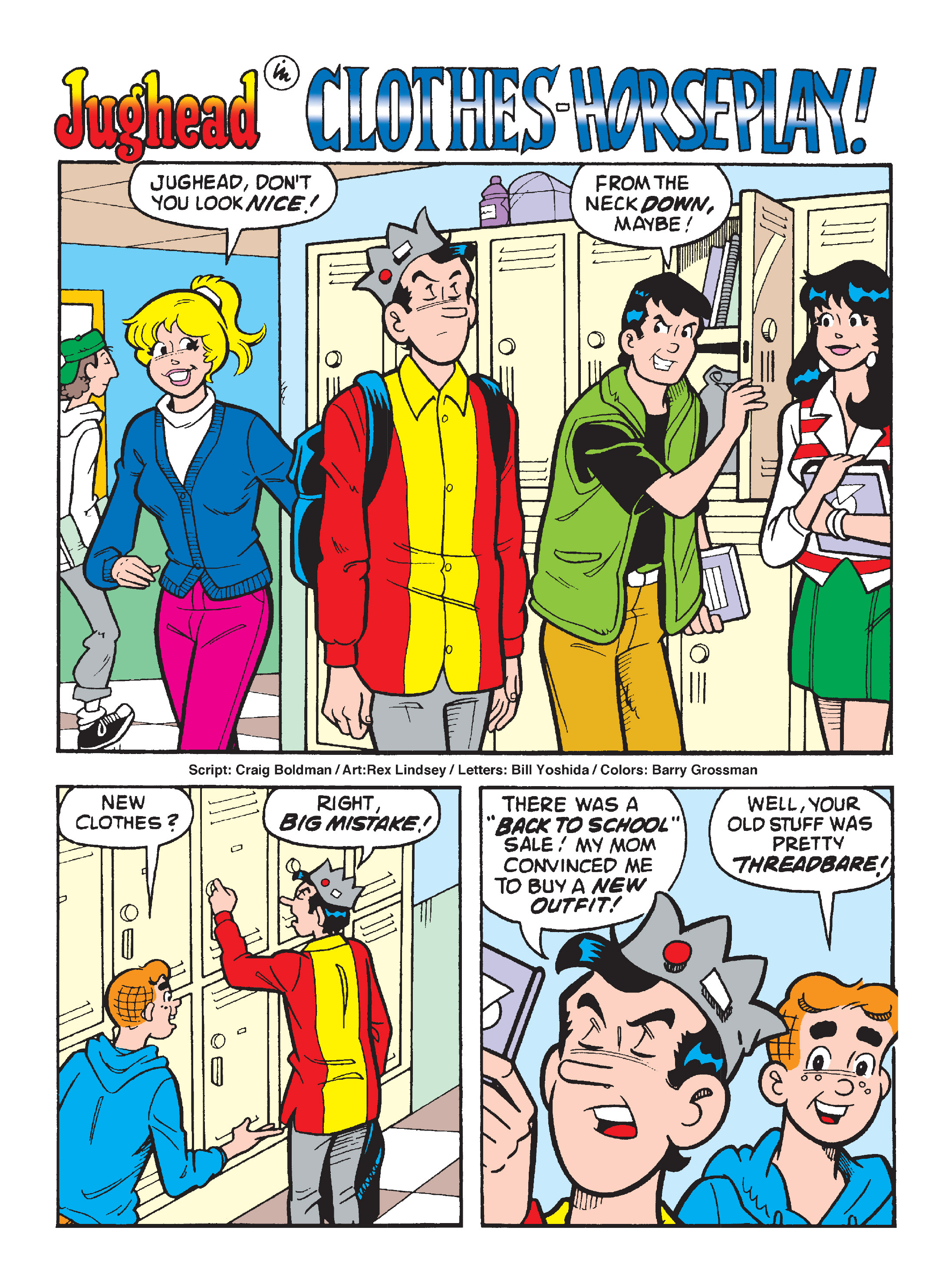 Read online Archie's Funhouse Double Digest comic -  Issue #8 - 105