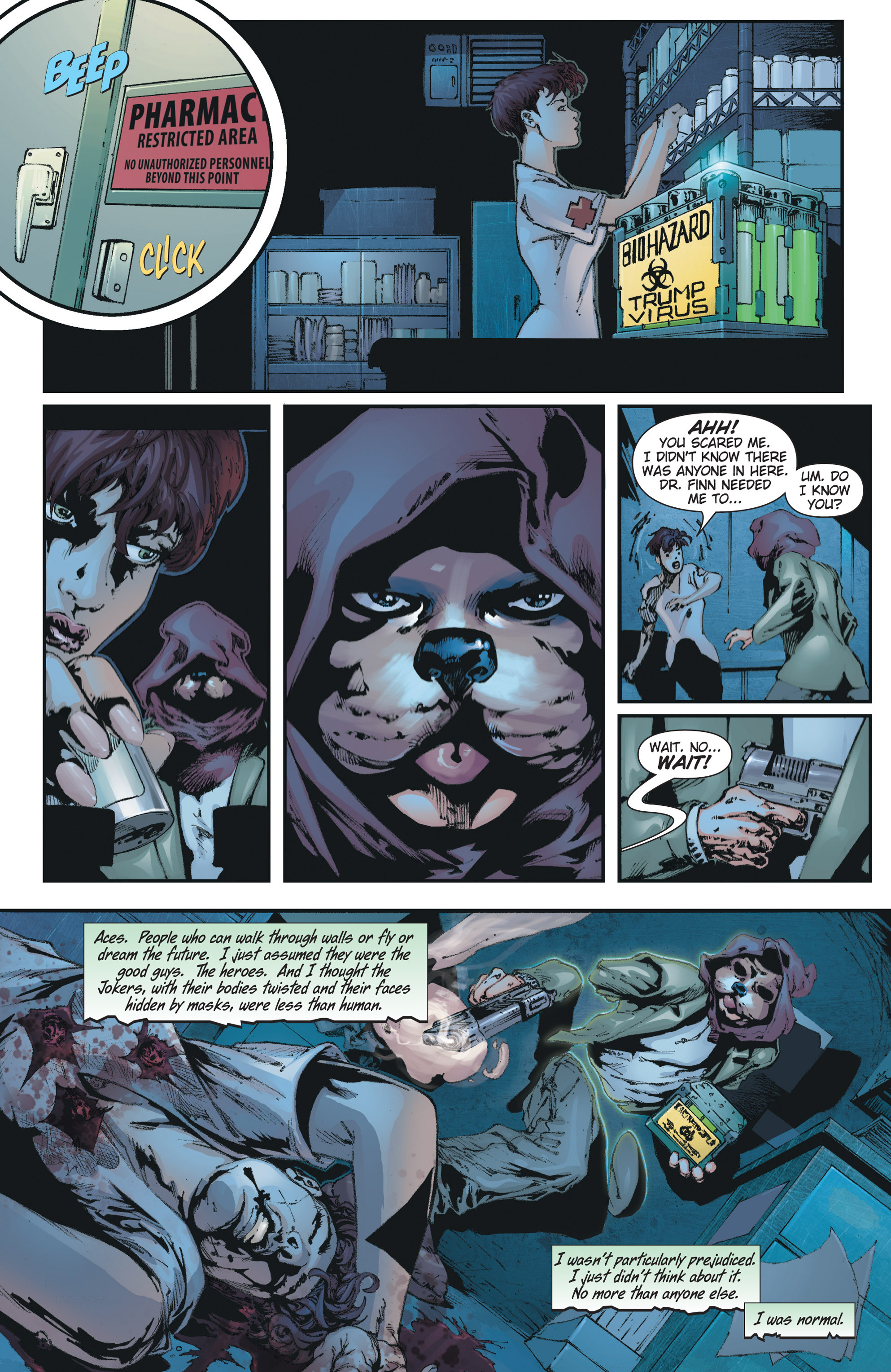Read online George R.R. Martin's Wild Cards: The Hard Call comic -  Issue # _TPB (Part 1) - 11