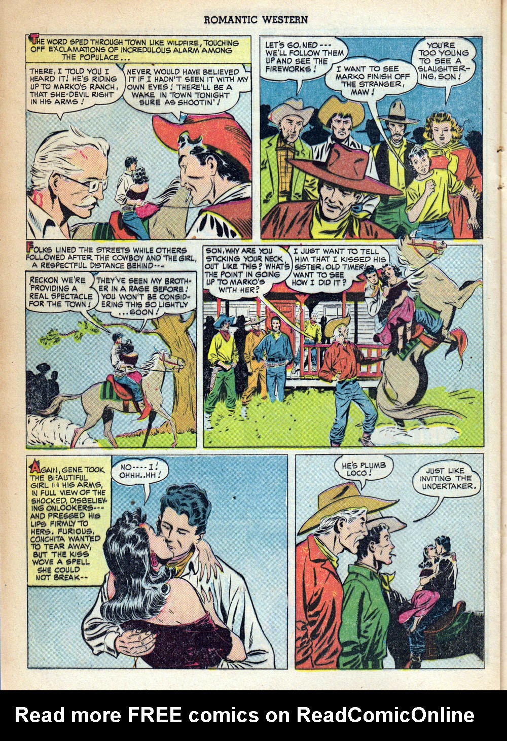 Read online Romantic Western comic -  Issue #2 - 20
