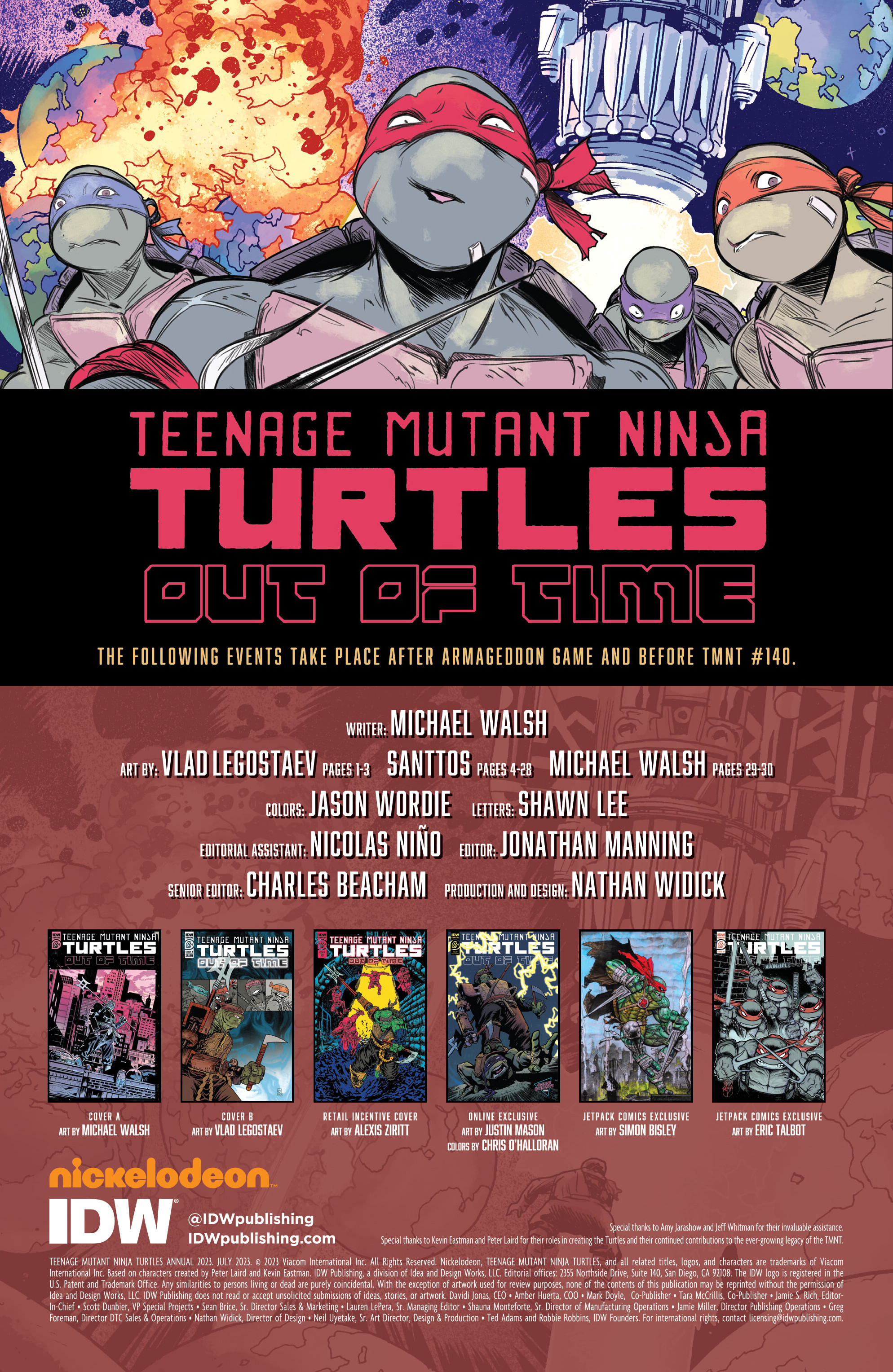 Read online Teenage Mutant Ninja Turtles Annual 2023 comic -  Issue # Full - 2