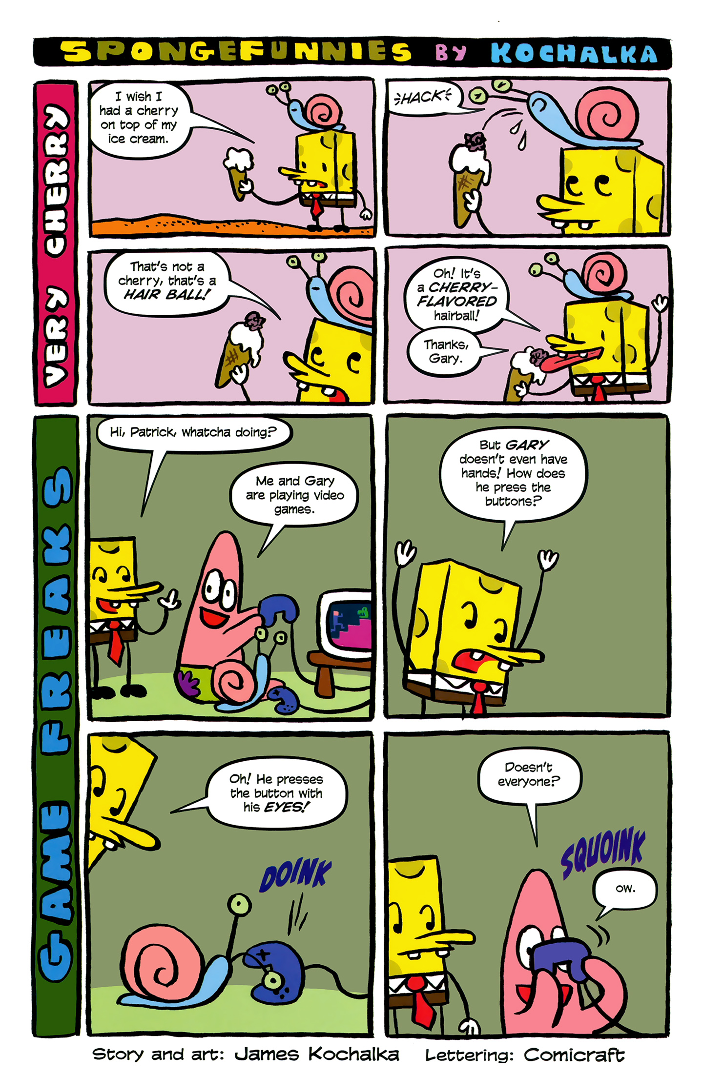 Read online Bongo Comics Free-For-All! / SpongeBob Comics Freestyle Funnies comic -  Issue # Full - 32