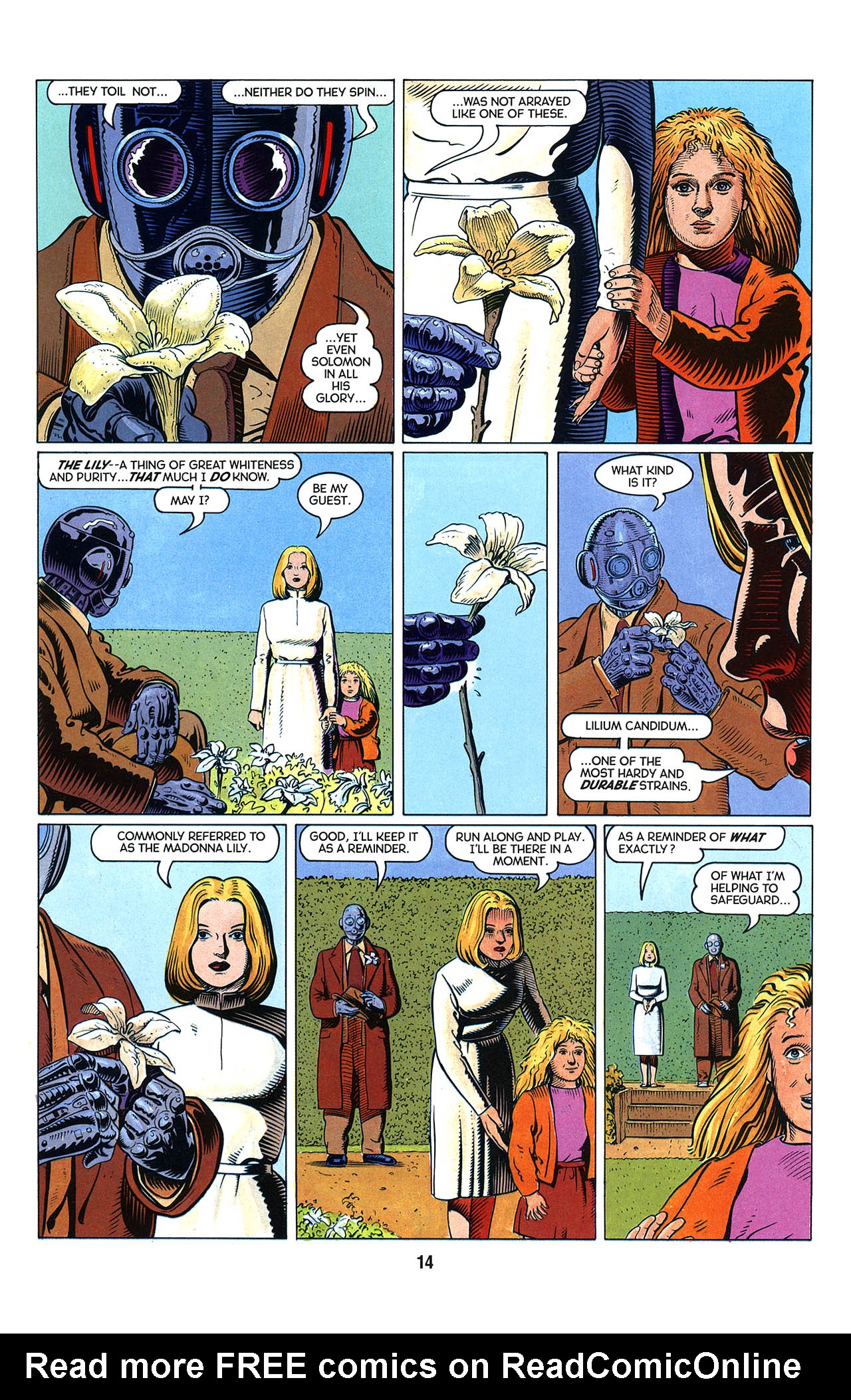 Read online The Blue Lily comic -  Issue #1 - 16