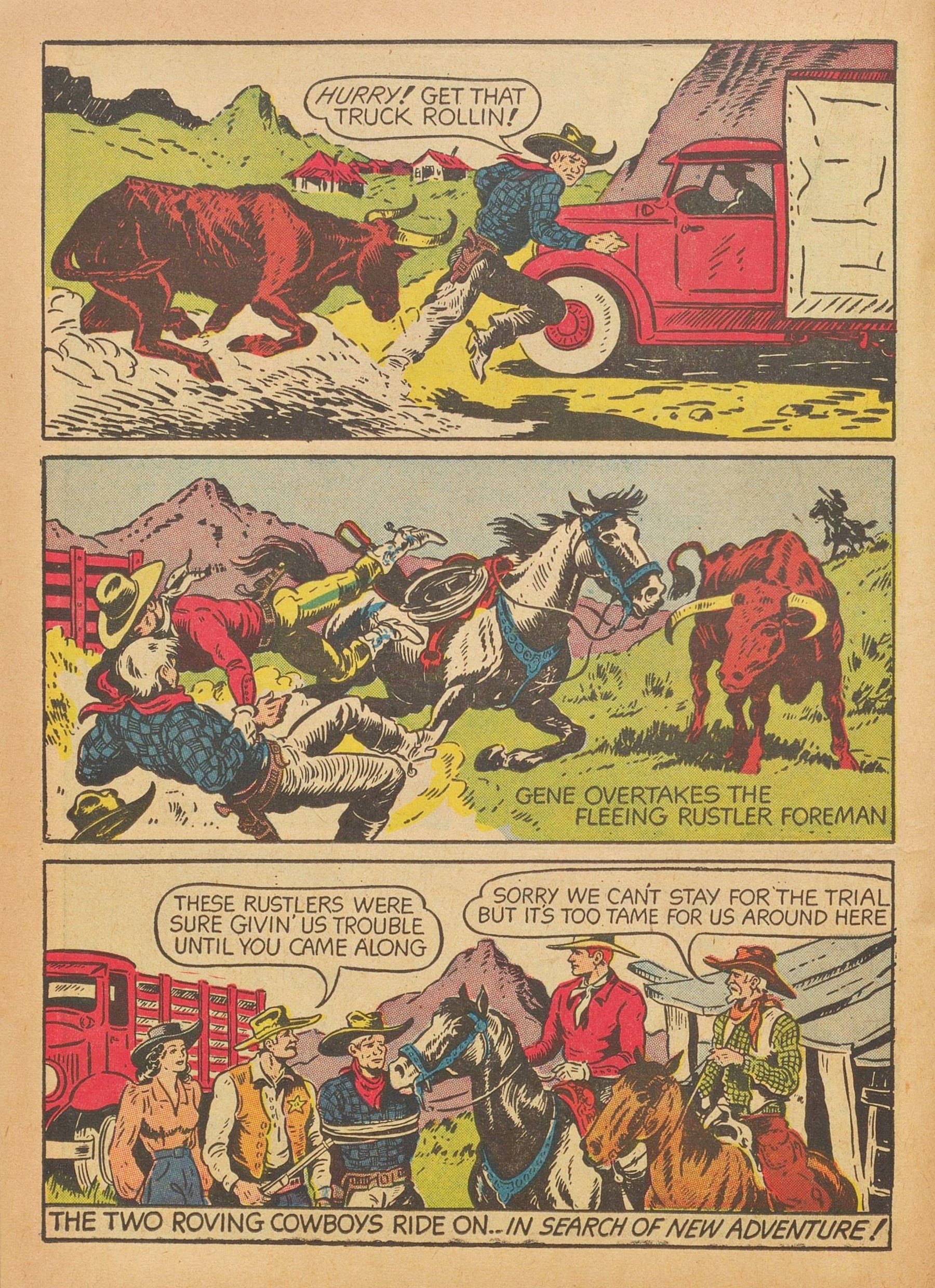 Read online Gene Autry Comics comic -  Issue #2 - 40