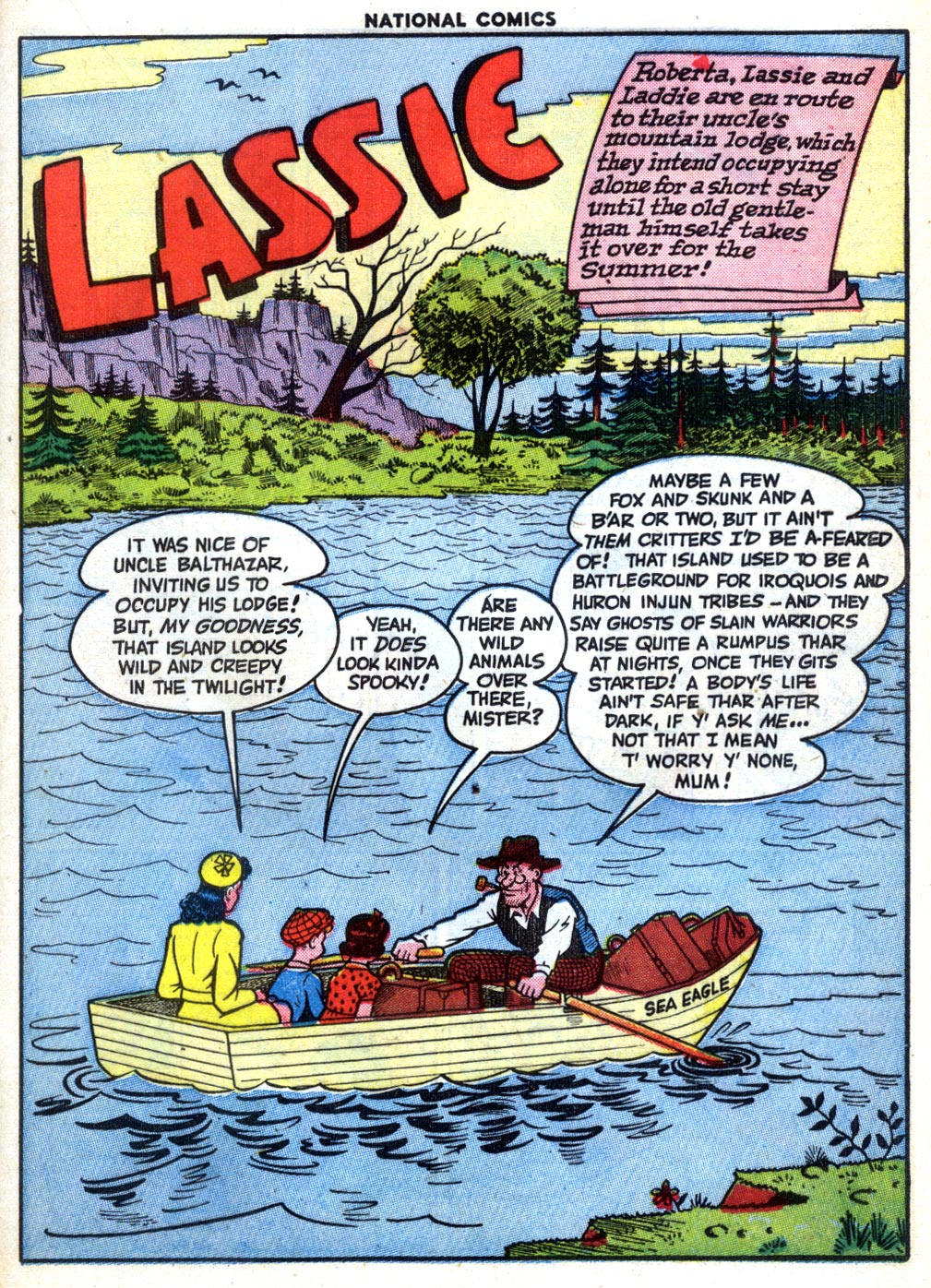 Read online National Comics comic -  Issue #55 - 37