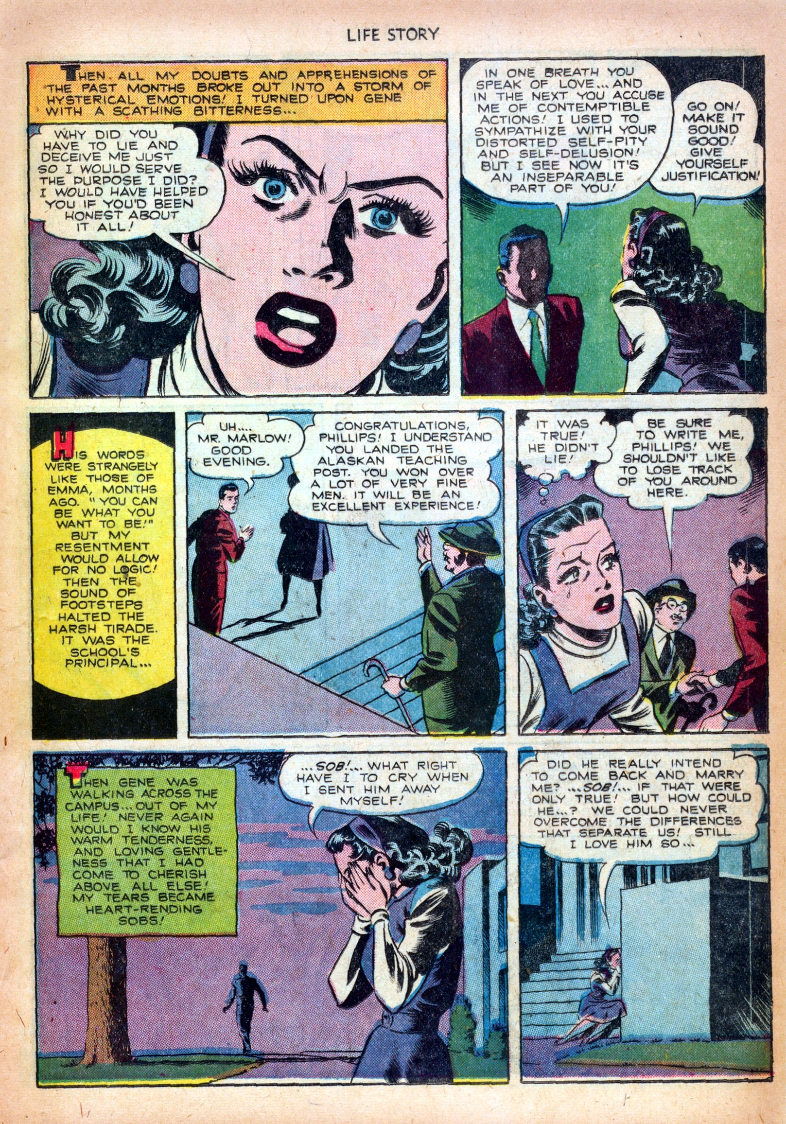 Read online Life Story comic -  Issue #20 - 9