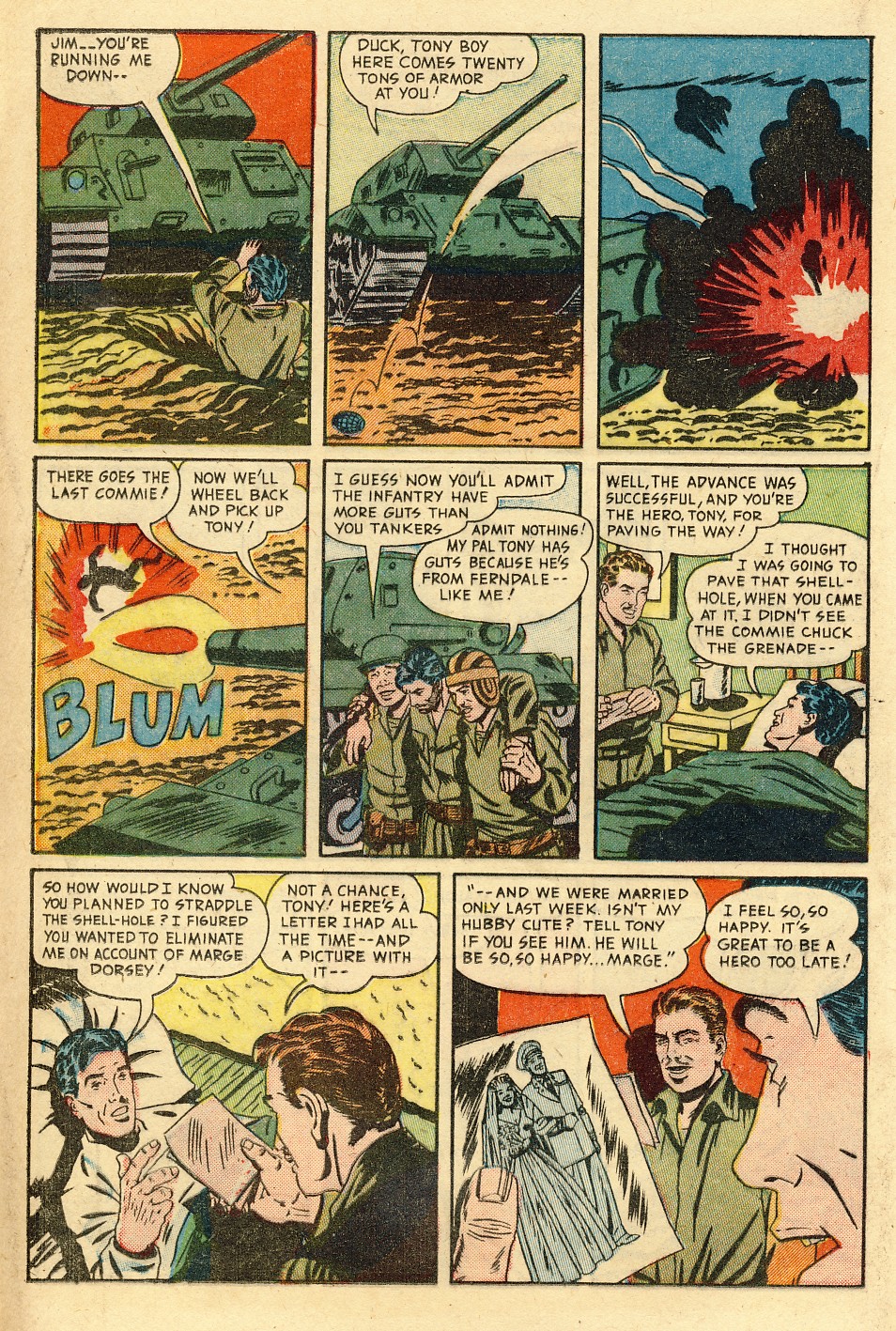 Read online War Stories (1952) comic -  Issue #1 - 16