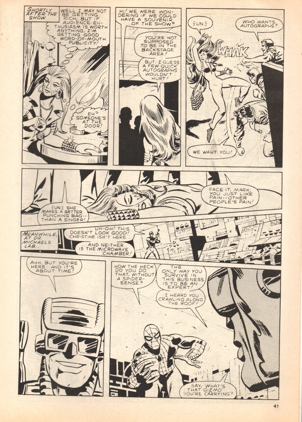 Read online Spider-Man Special comic -  Issue #1981W - 41