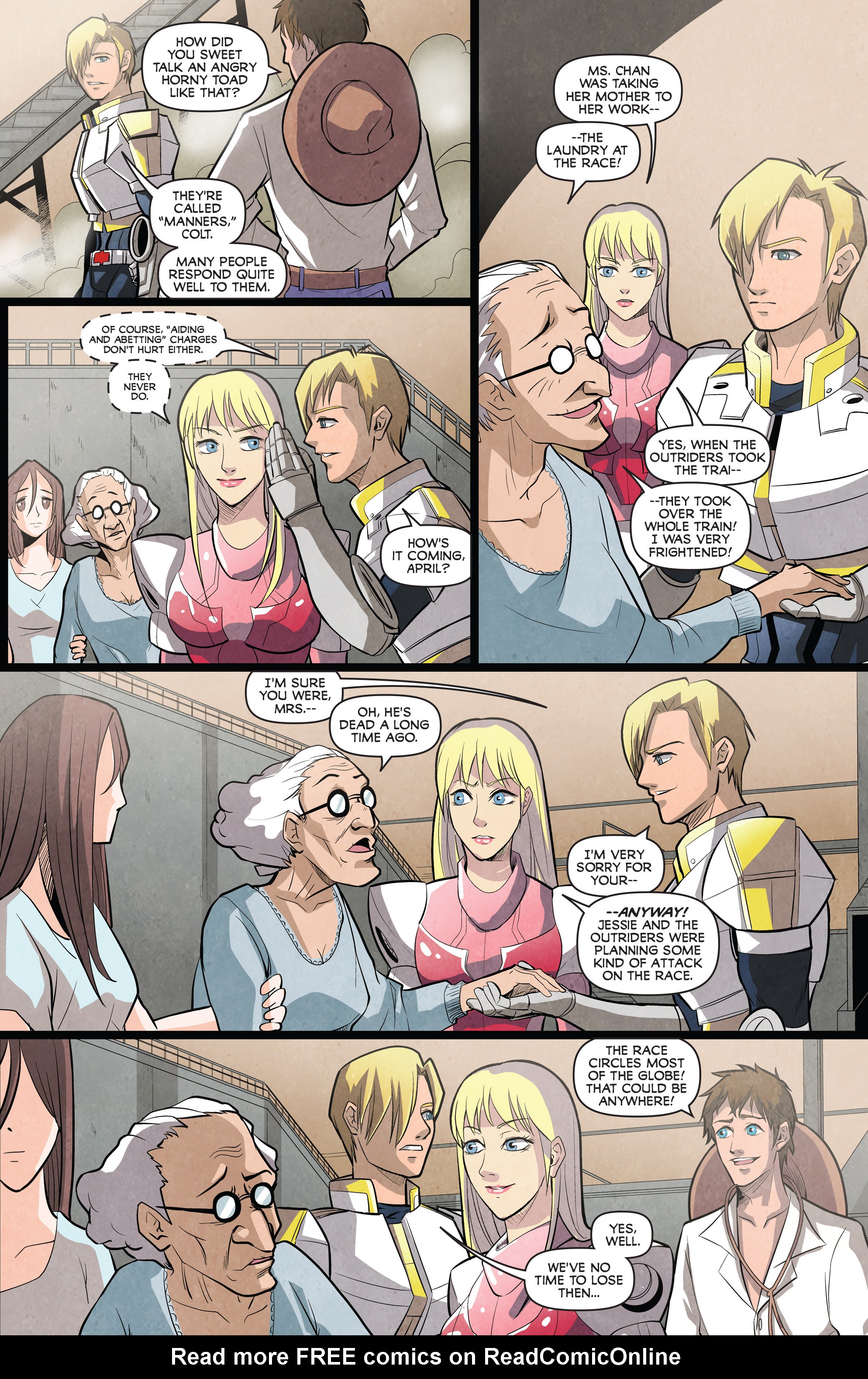 Read online Saber Rider and the Star Sheriffs comic -  Issue #2 - 9